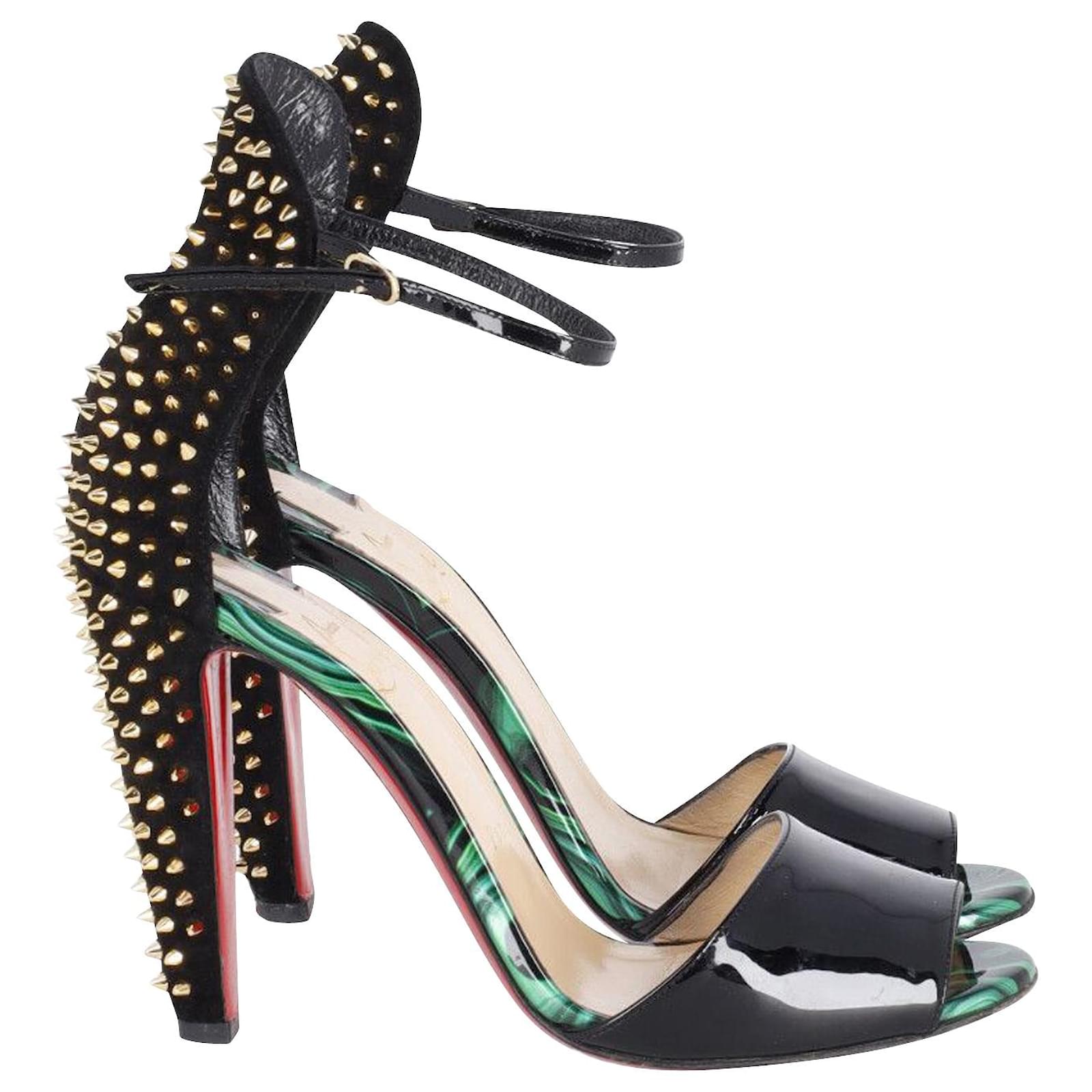 Tacón Alto Tacones Con Pinchos Tacones Con Pinchos Zapatos De