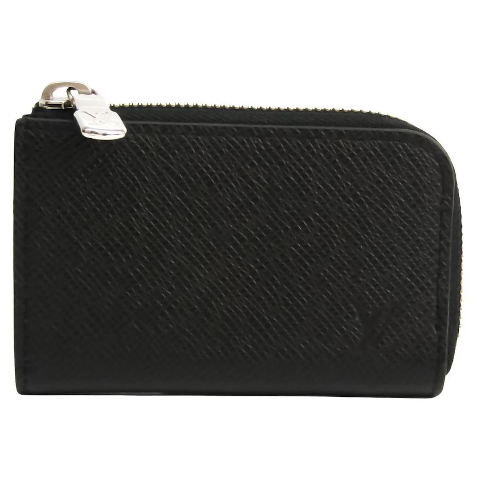 Louis Vuitton Portefeuille Black Leather ref.687201 - Joli Closet