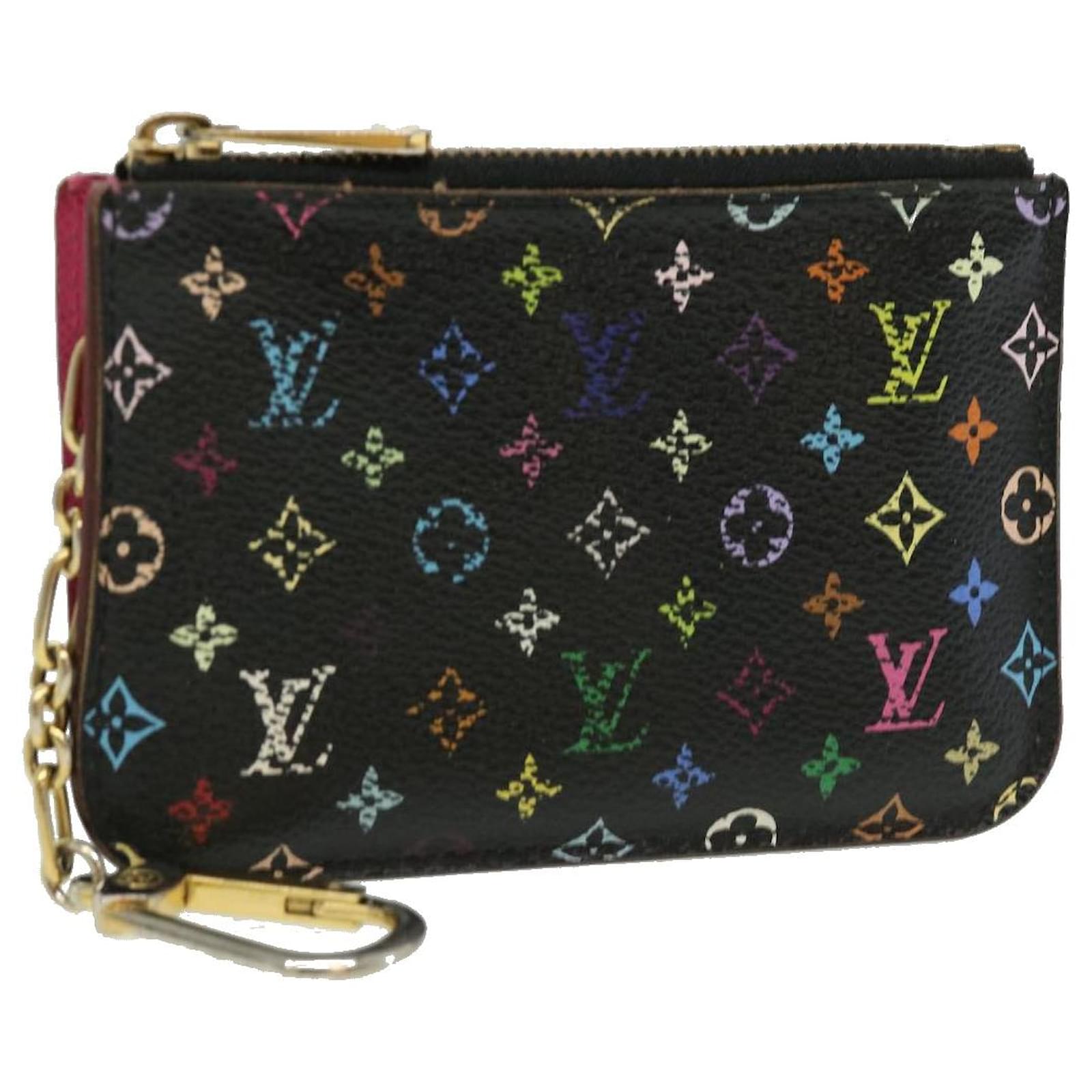 LOUIS VUITTON Monogram Multicolor Pochette Cles NM Coin Purse