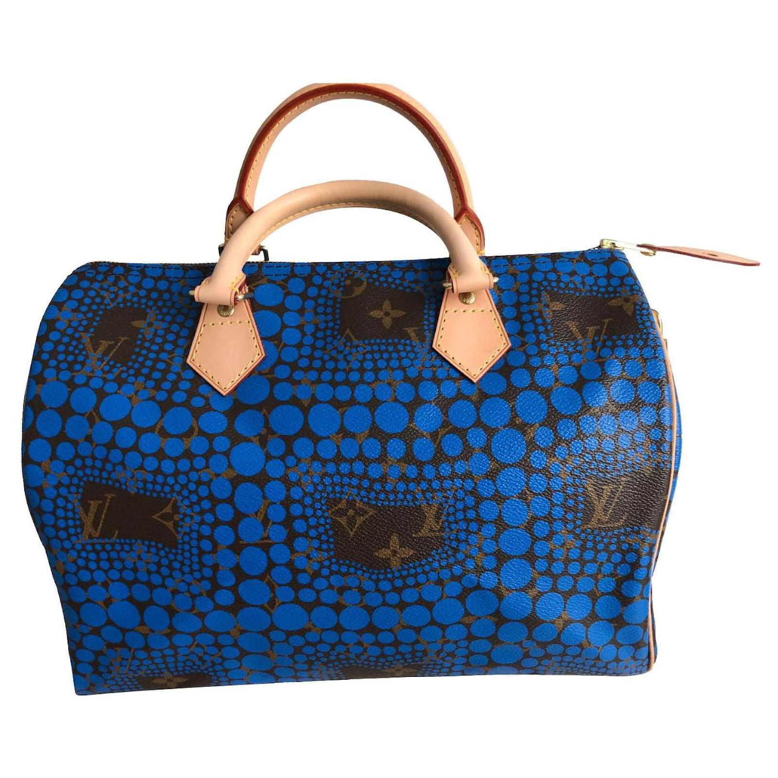 Sac De Sport HEAD Vintage - Toile Bleue - Taille Moyen - Occasion