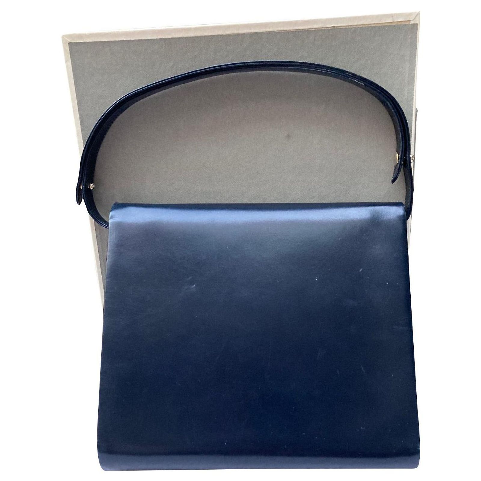 Sac à Main Femme Noir Laqué - Fourre-tout élégant, Neuf Avec étiquettes, 100% Polyester