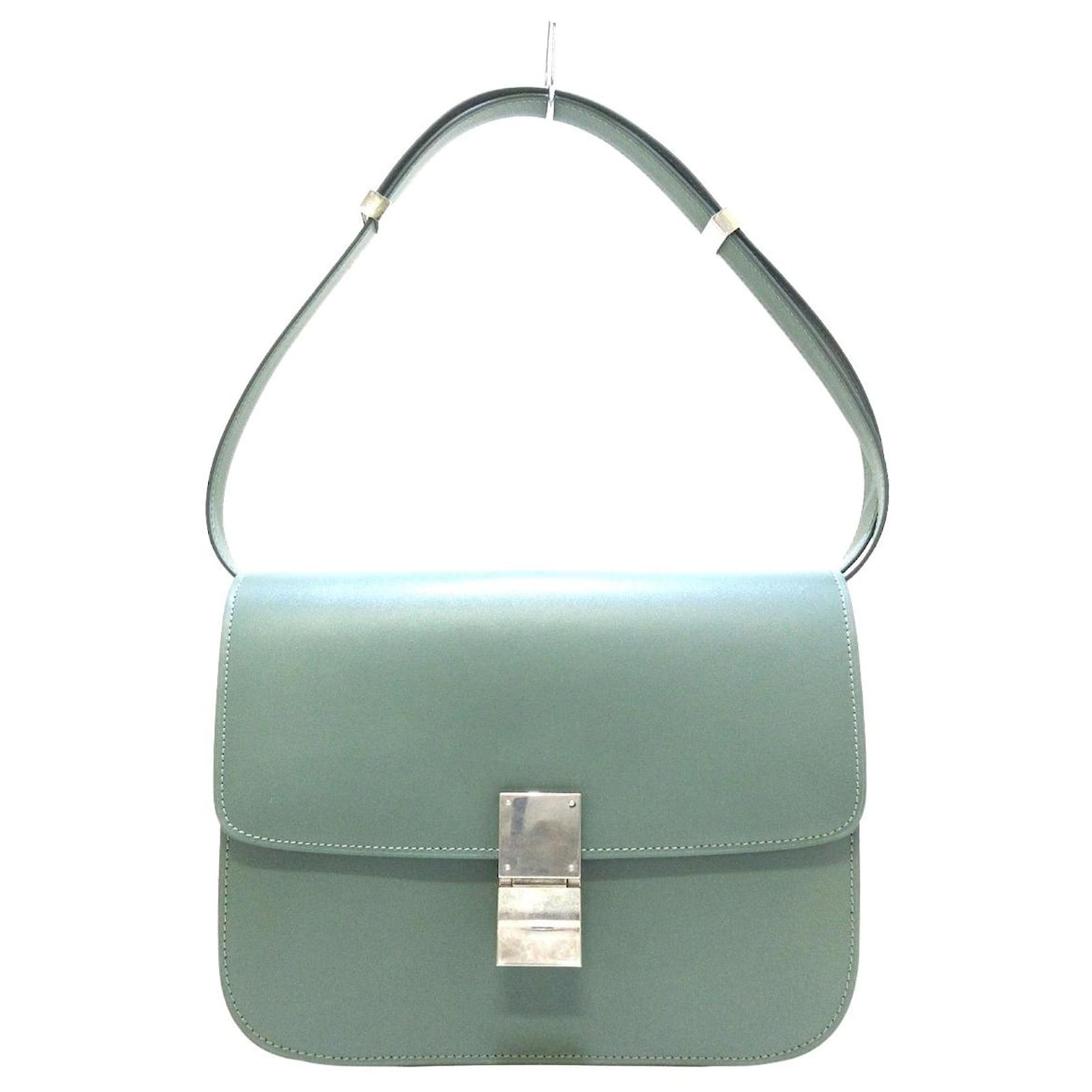 Céline Classic Green Leather ref.688324 - Joli Closet