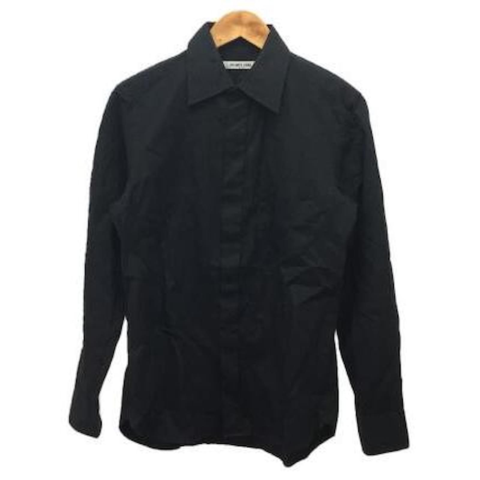 Helmut Lang Shirts Black Cotton ref.688451 - Joli Closet