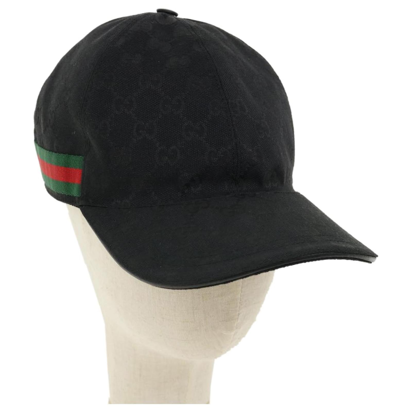 Gucci Original GG Canvas Baseball Hat, Size L