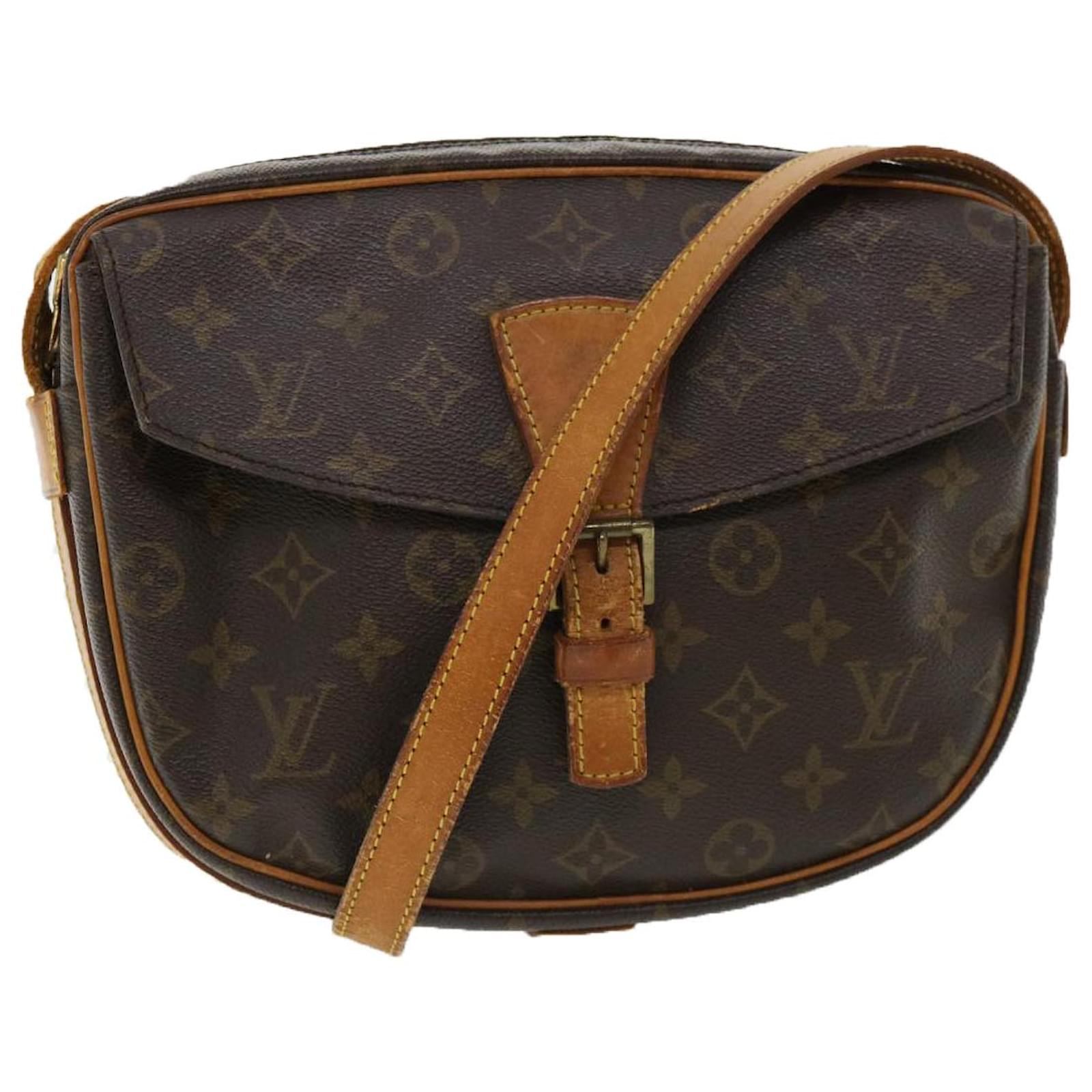 LOUIS VUITTON Monogram Jeune Fille GM Shoulder Bag M51225 LV Auth