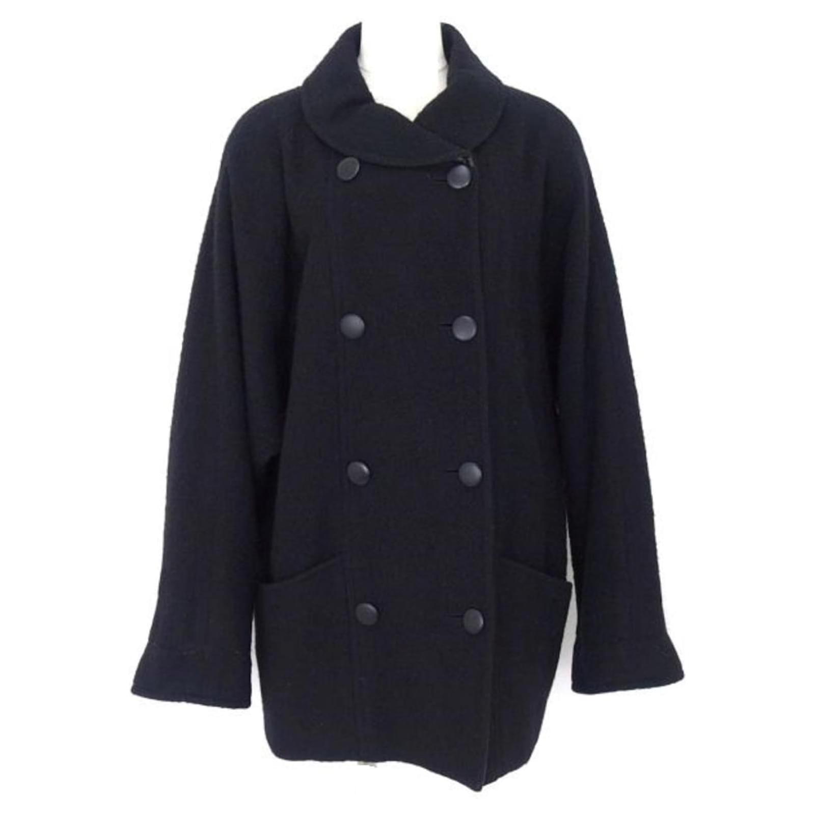 Christian Dior wool Coat Black ref.690290 - Joli Closet