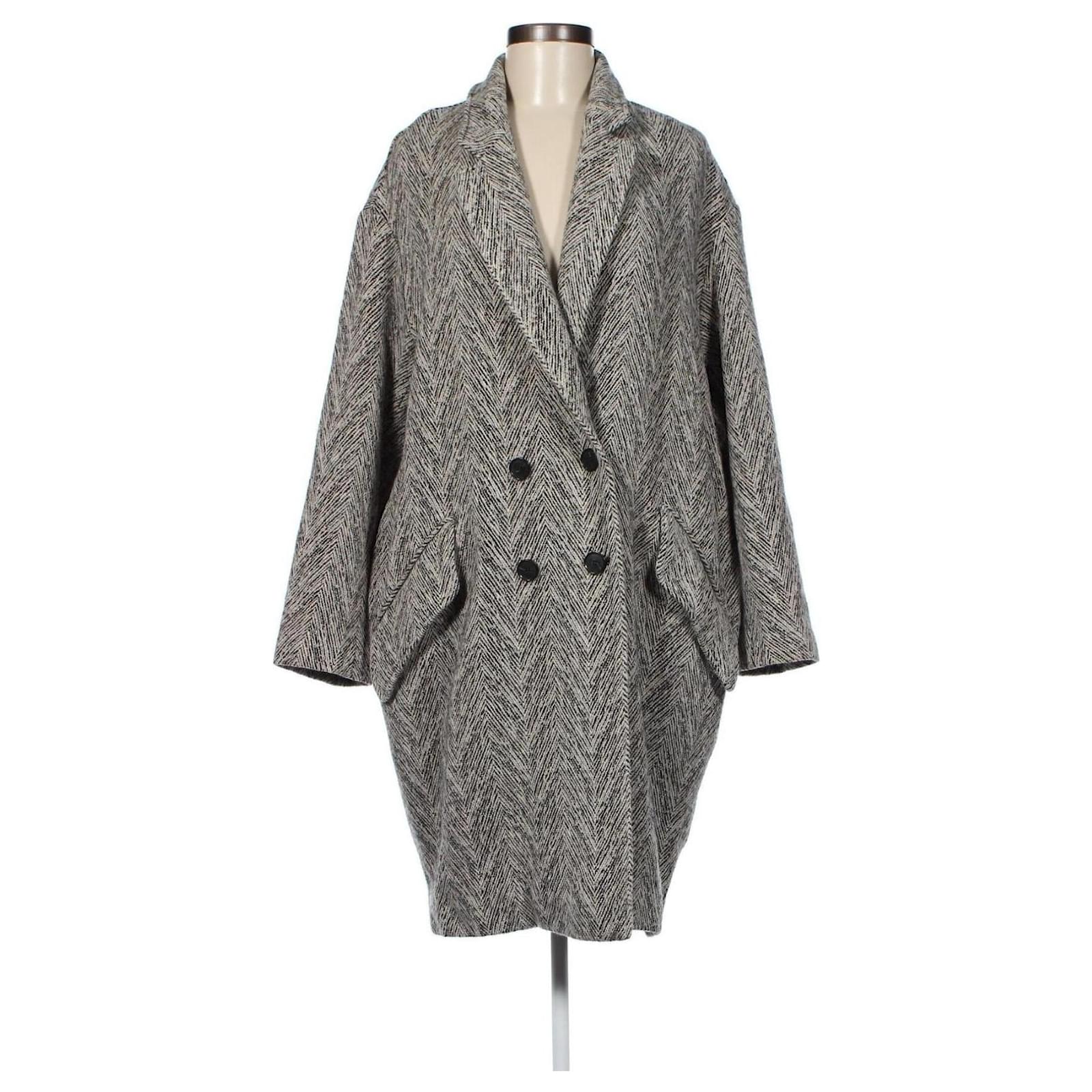 Isabel Marant Etoile Coats, Outerwear Multiple colors Cotton Polyester ...