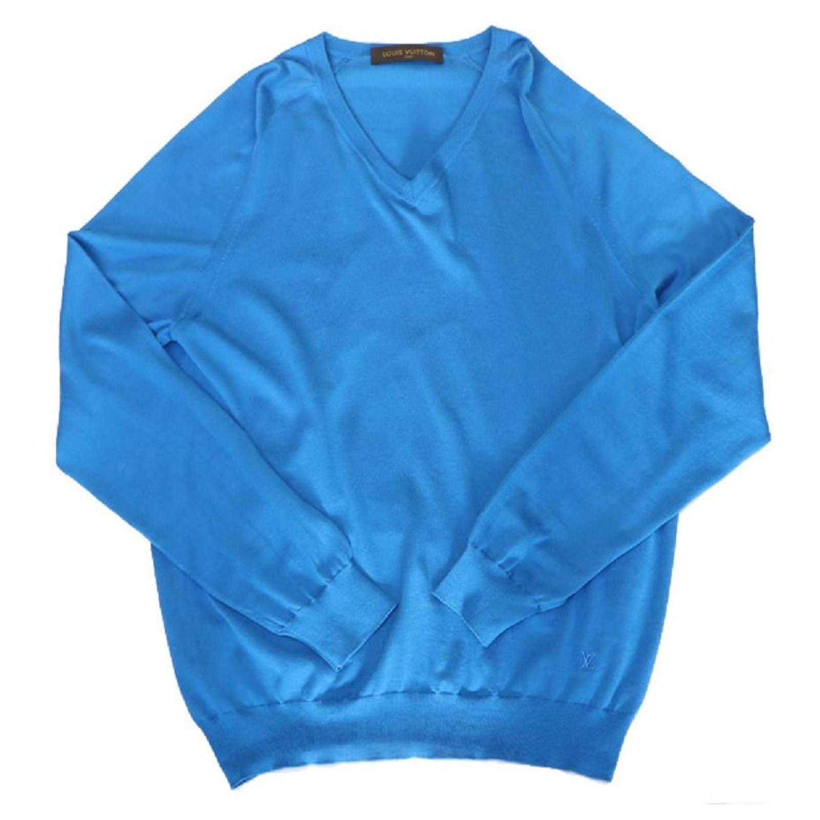 louis vuitton sweater blue