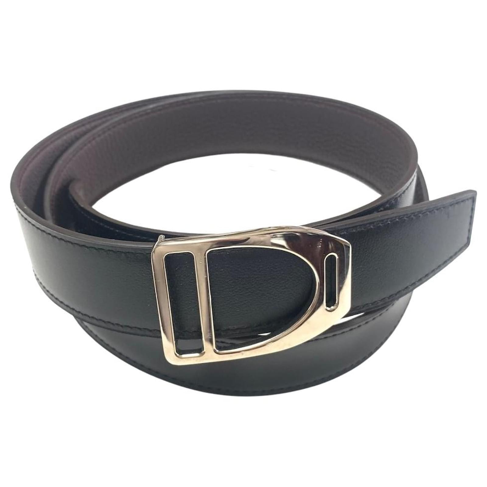 Hermes Mens Belts, Black, 85