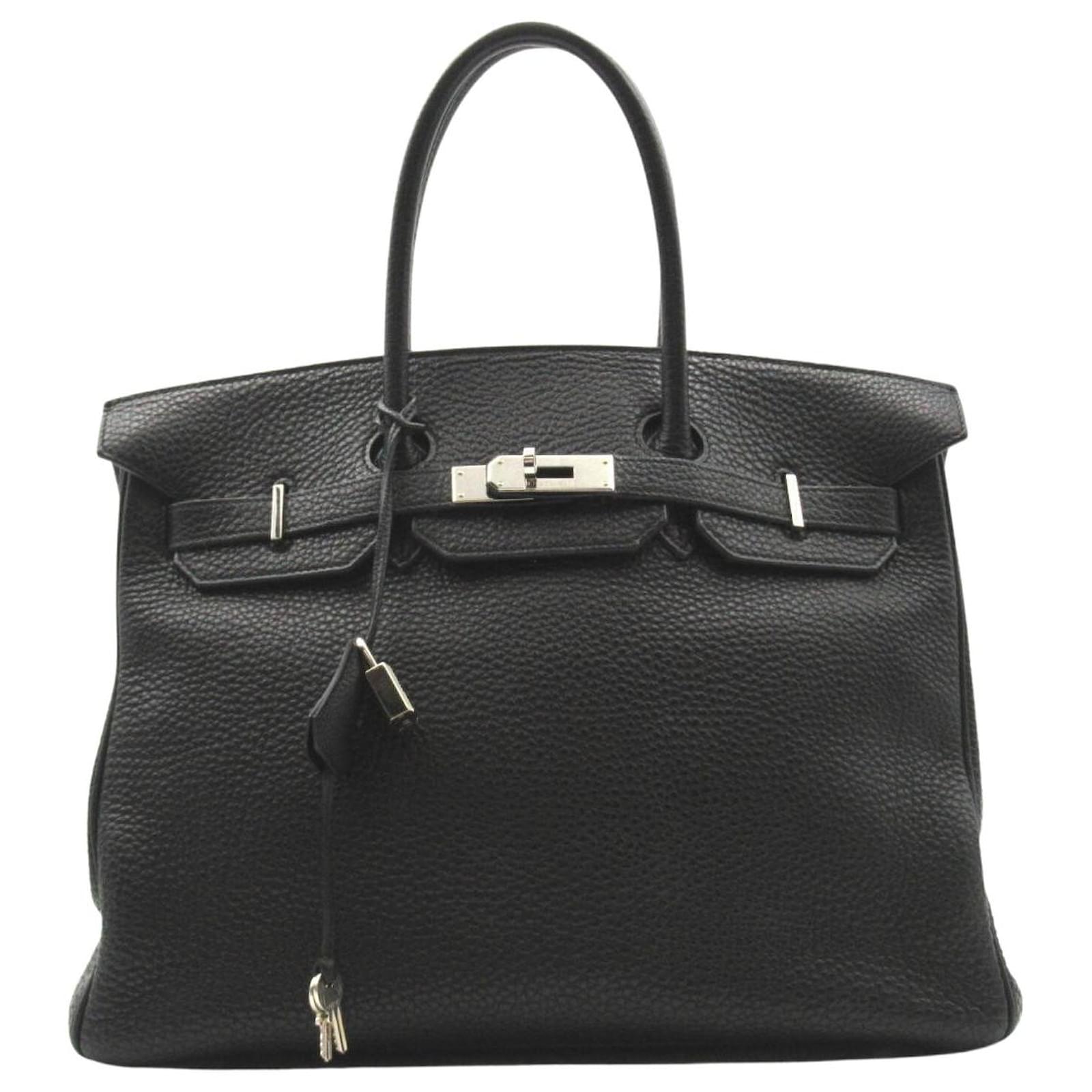 Hermès HERMES BIRKIN Black Leather ref.694296 - Joli Closet