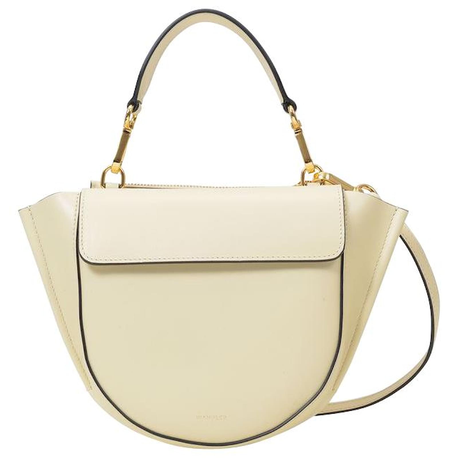 Wandler Hortensia Mini Bag in Beige Leather  - Joli Closet