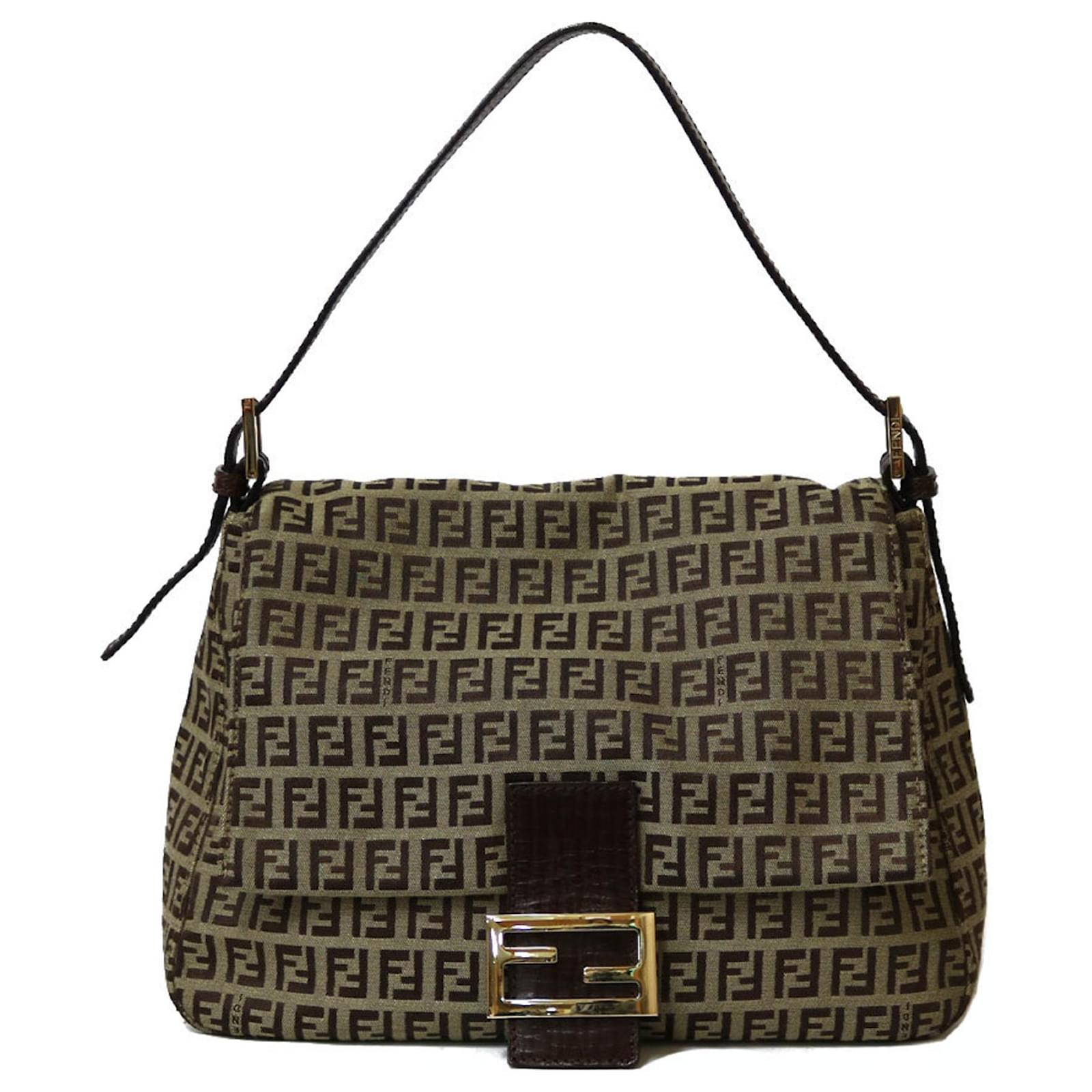 Fendi Zucchino Brown Cloth ref.694908 - Joli Closet