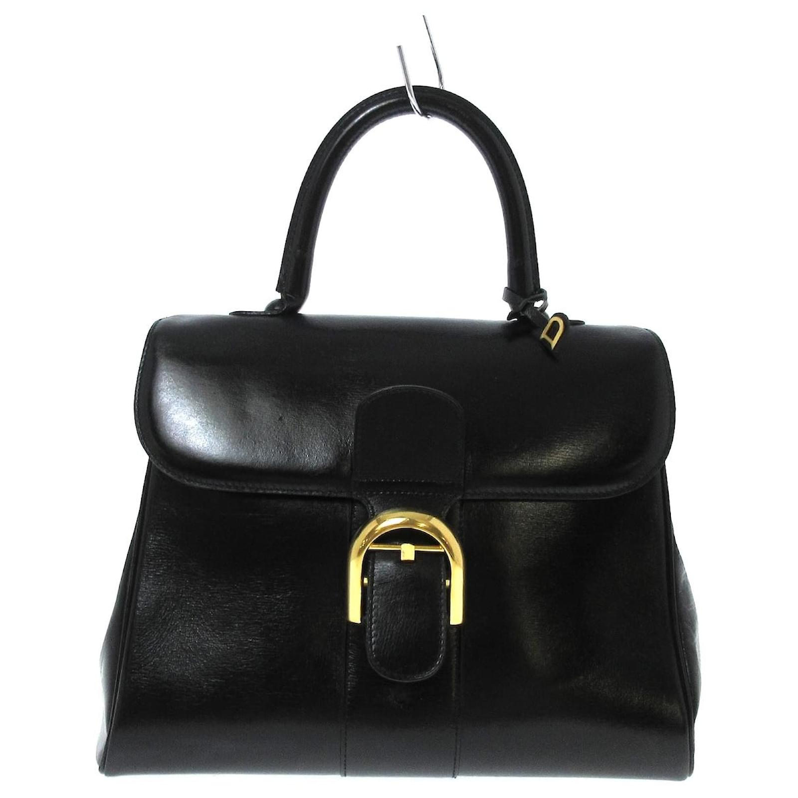 Delvaux Brillant Black Leather ref.695350 - Joli Closet