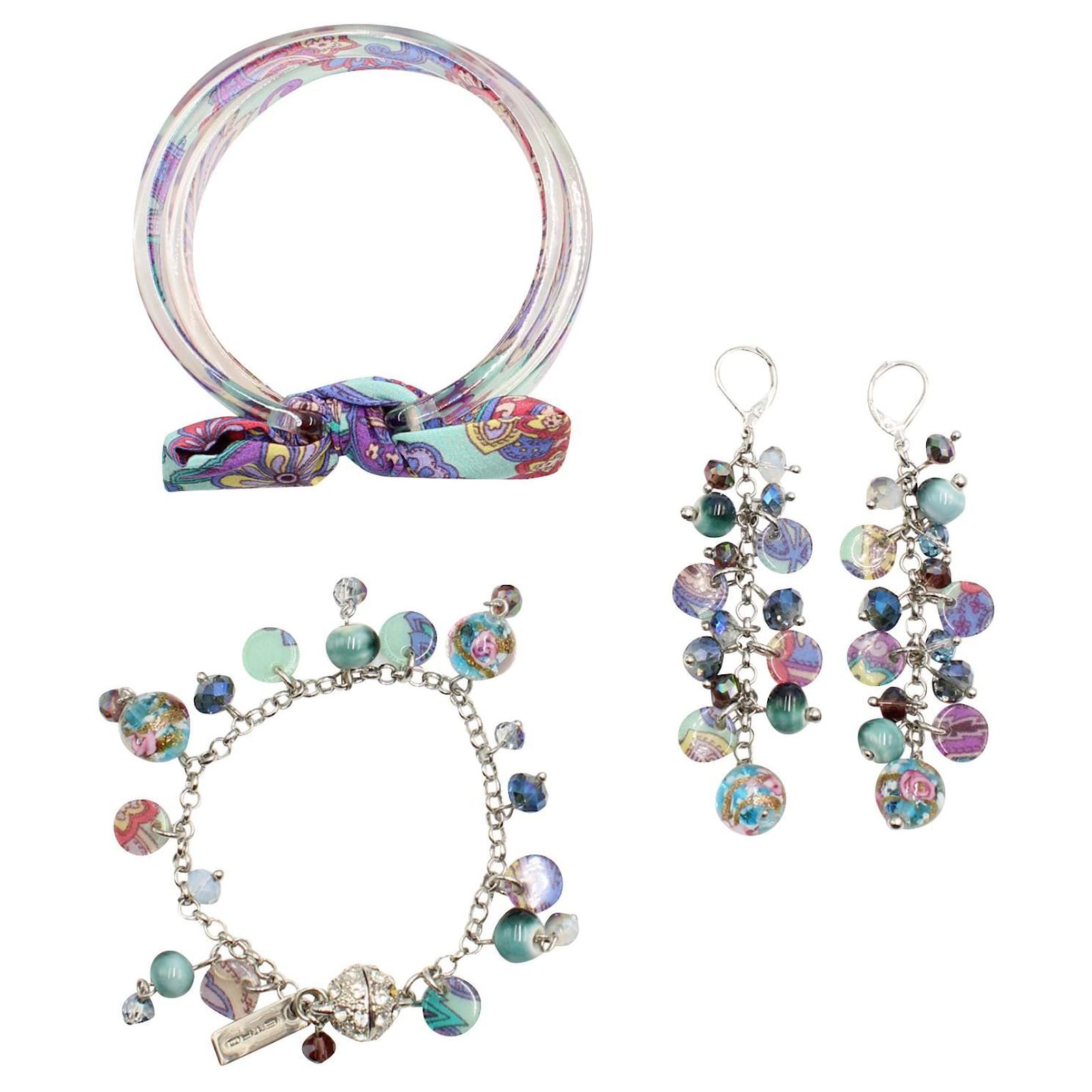 Boucles d'oreilles avec pendentifs – Multicolor | FR