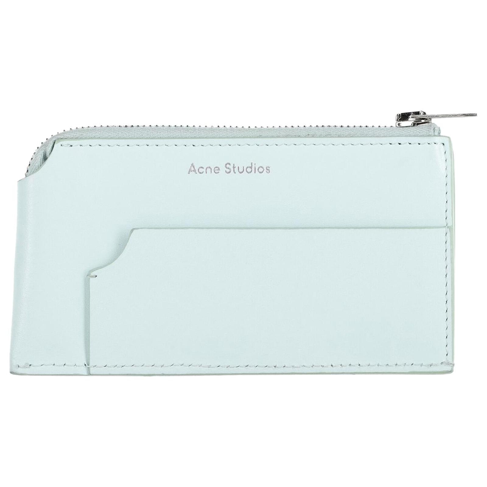 Acne Studios Men's Leather Trifold Wallet