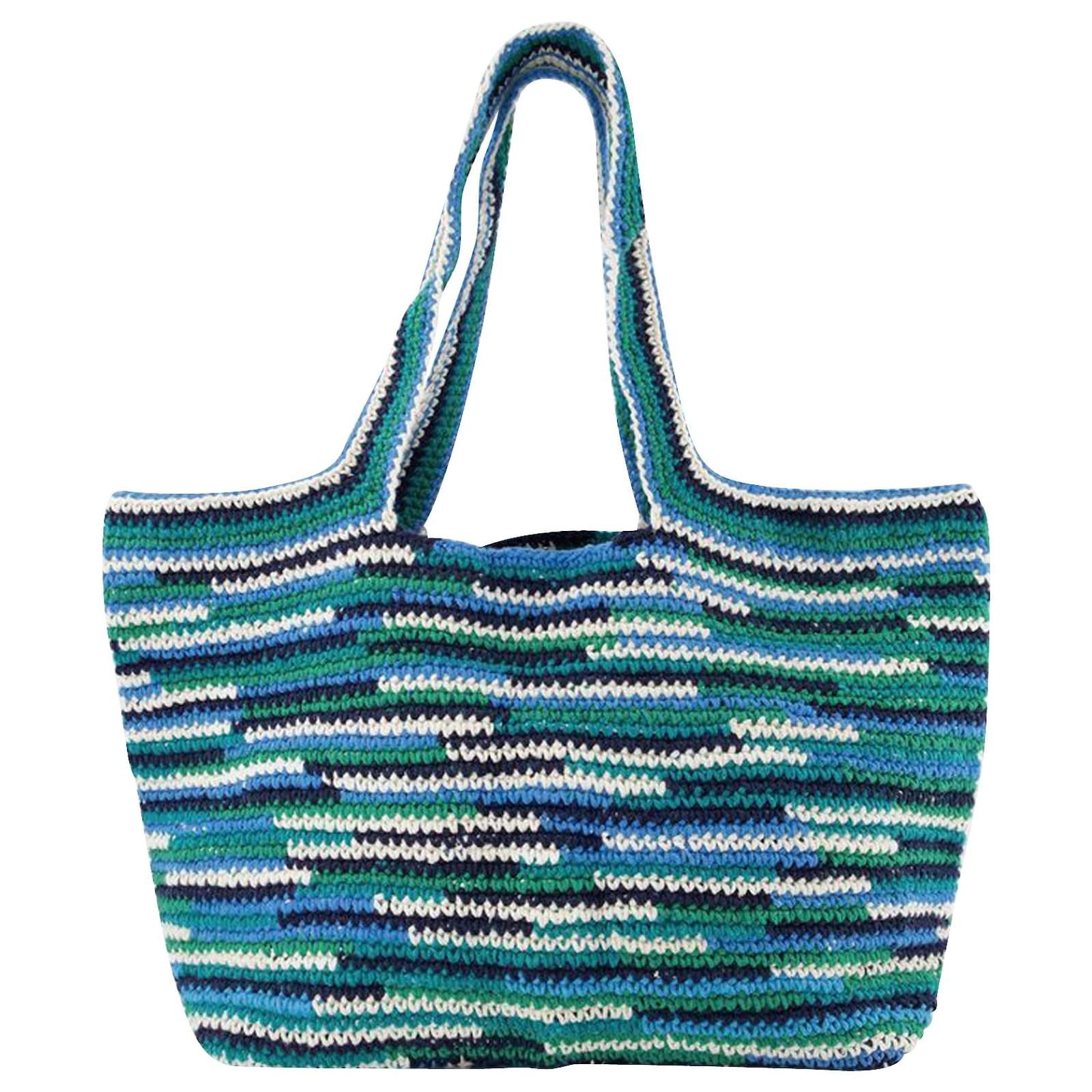 SUECOMMA BONNIE ◆ NANNACAY X SCB Tote bag(blue) Autre Marque Suki Tote Bag - Nannacay - Multi - Cotton