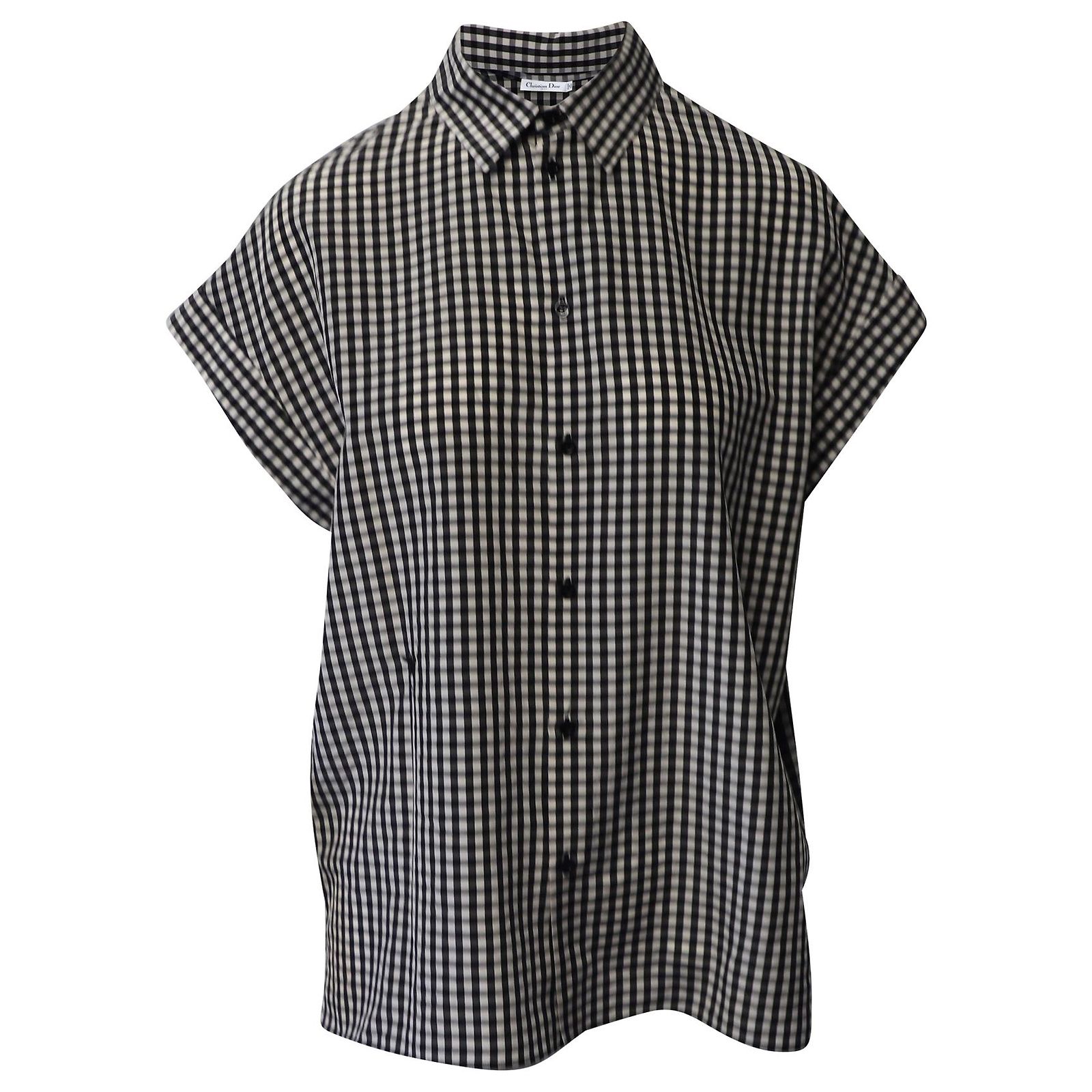 Chemisier Femme En Soie Noire - Taille 38/40, Occasion Très Bon état, Style élégant