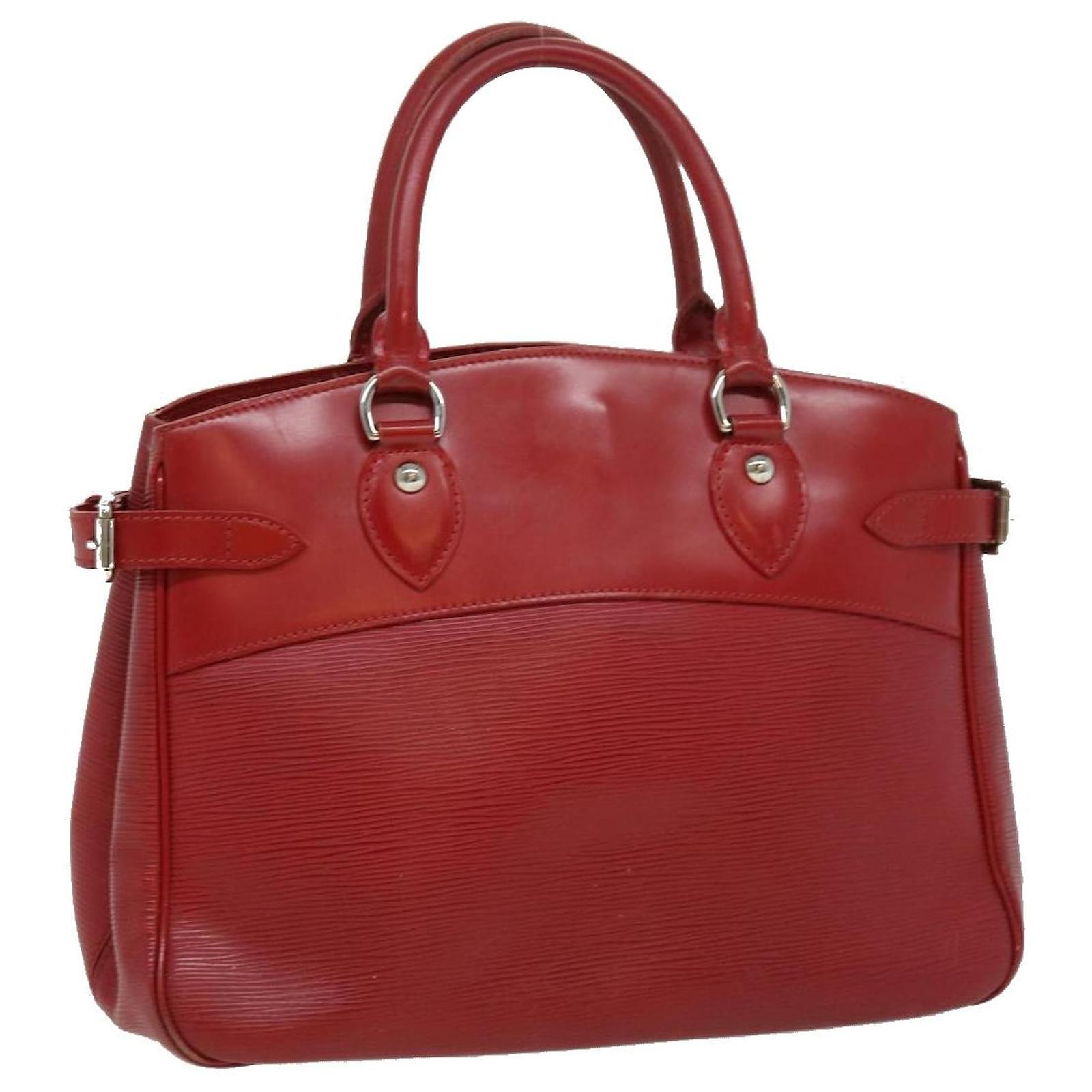 Louis Vuitton, Bags, Louis Vuitton Red Epi Leather Passy Bag