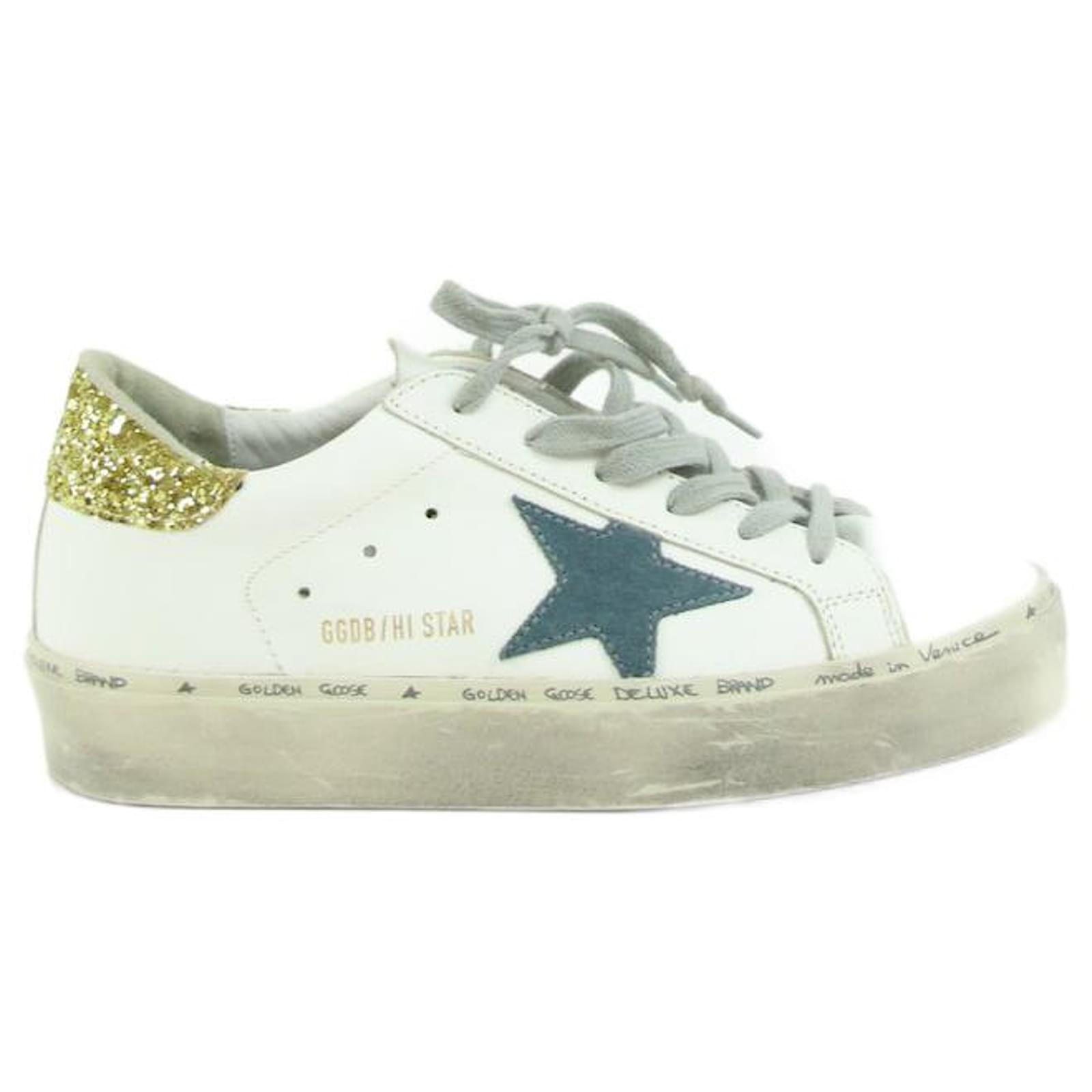 未使用 GOLDEN GOOSE WHITE SNEAKERS histar - レディース