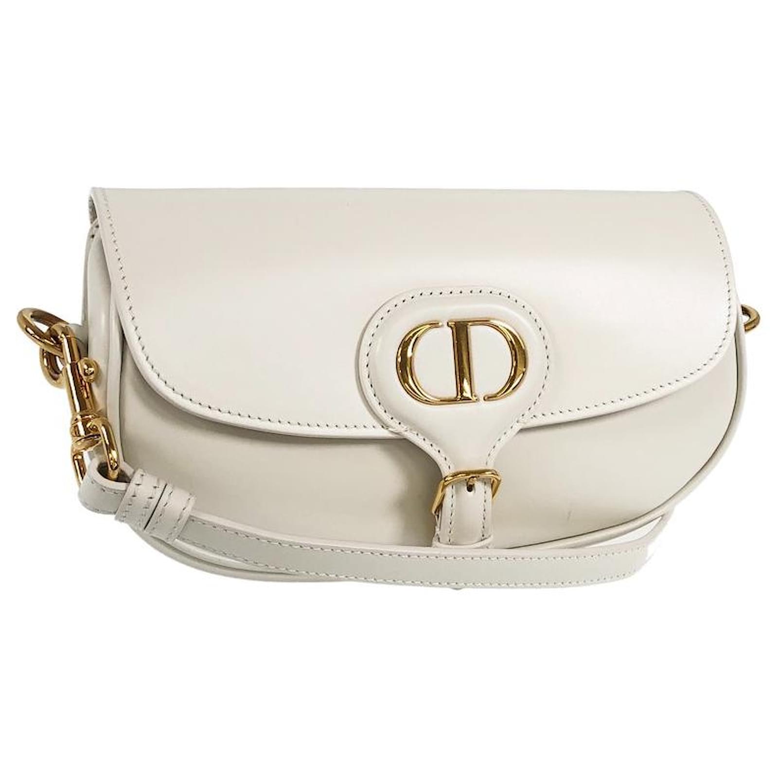 *Dior Bobby East West White Leather Shoulder Bag SKD ref.699021 - Joli ...