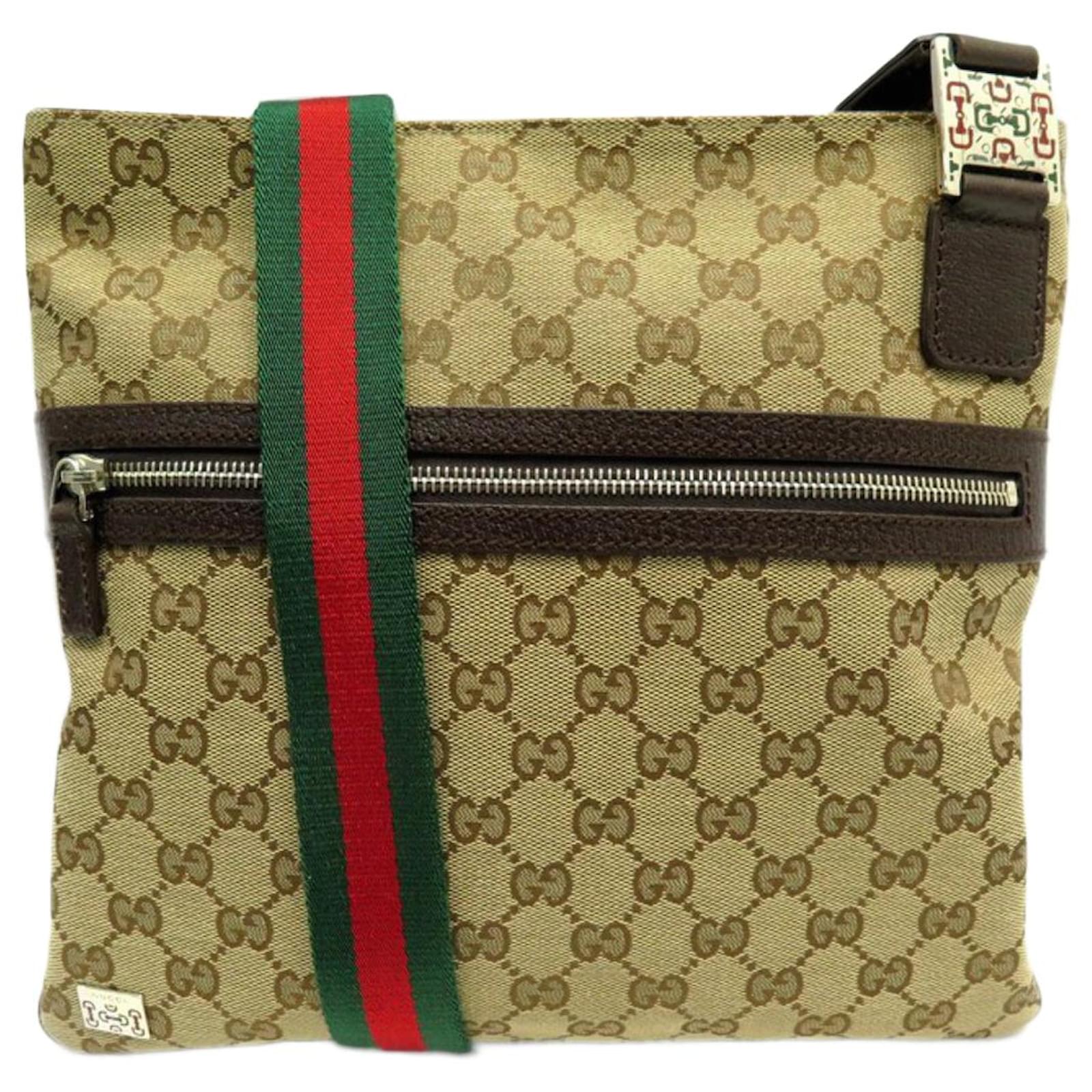 Gucci, Bags, Gucci Classic Gg Fabric Pochette 3399