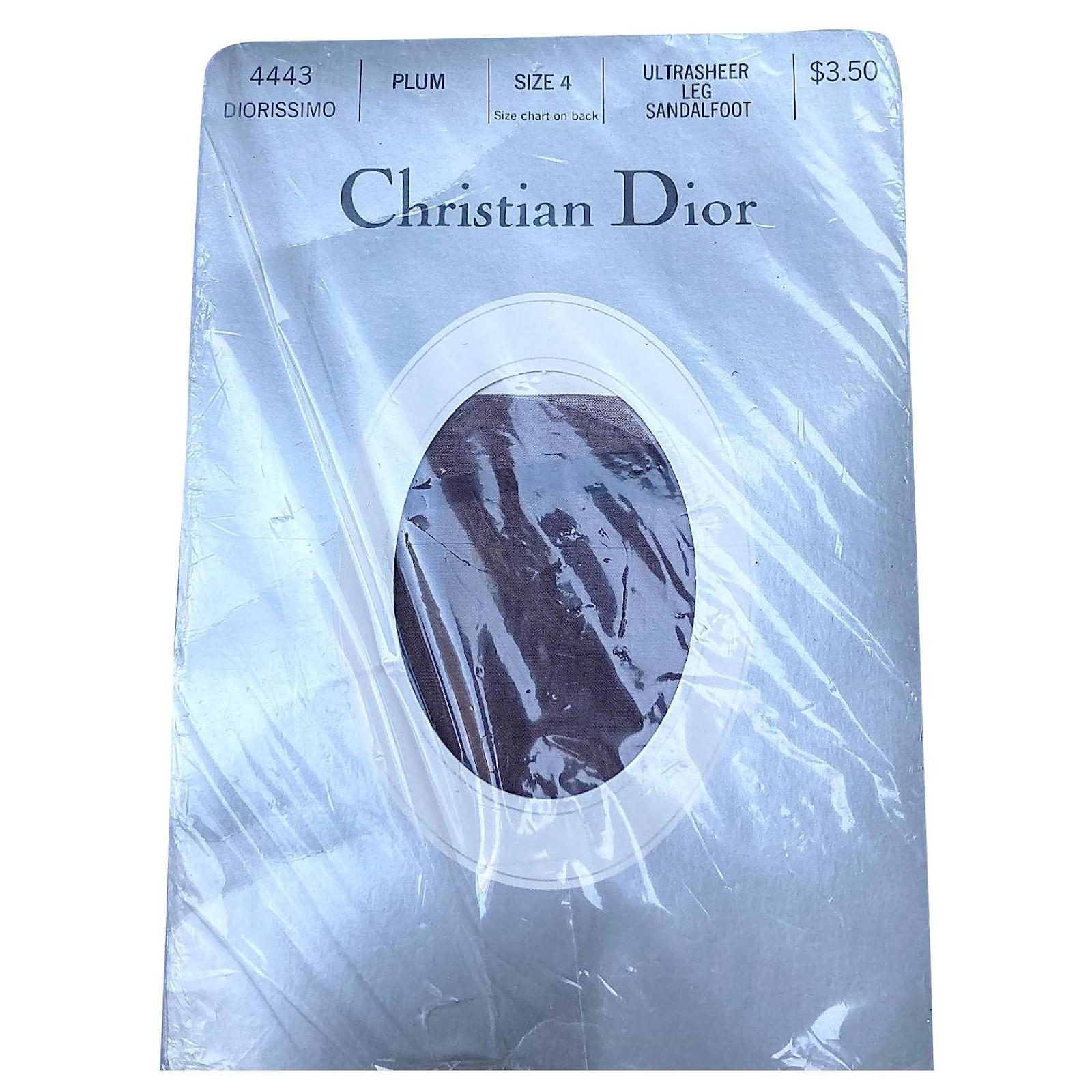 Christian Dior Diorissimo new vintage tights Brown Nylon ref.700035 - Joli  Closet