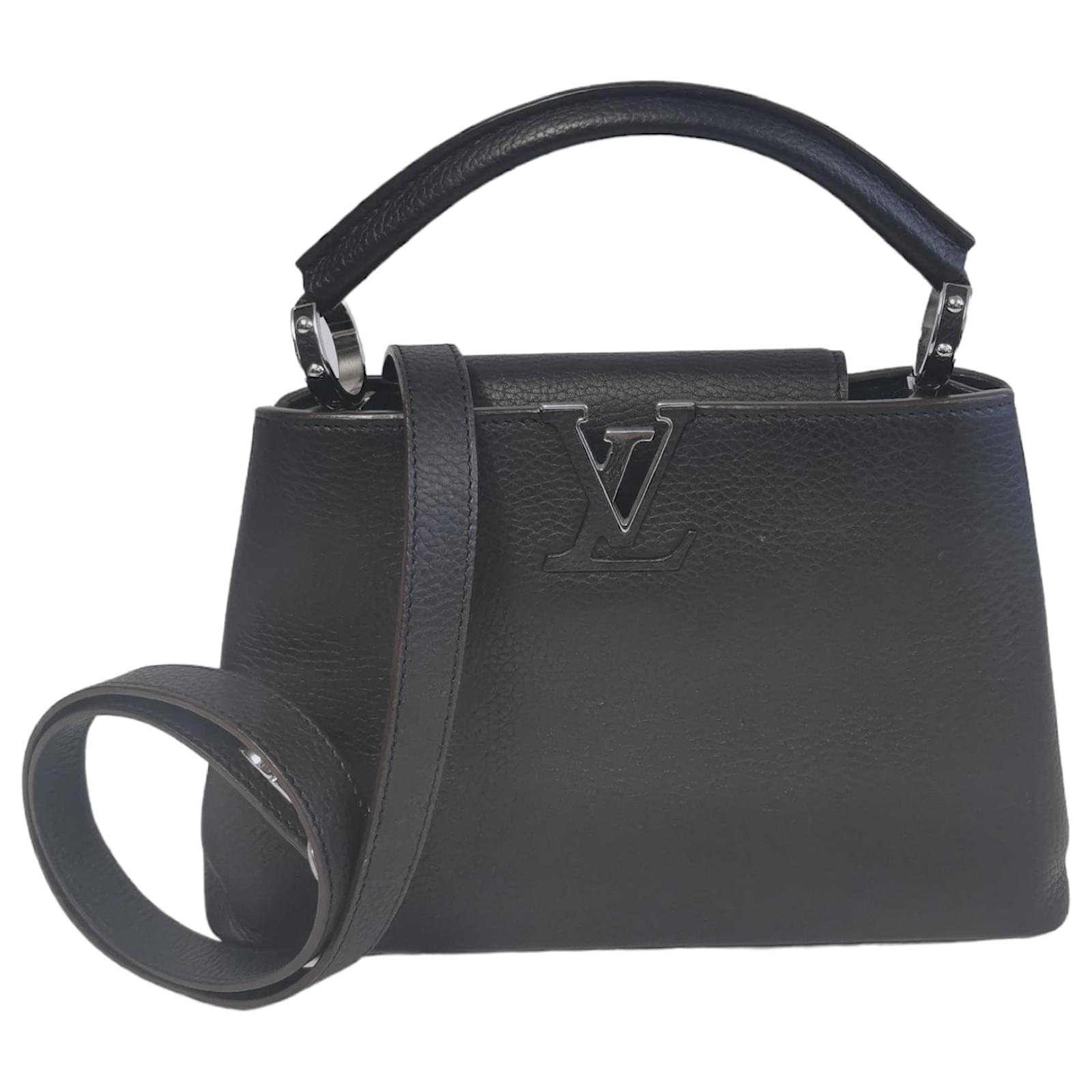 Capucines Mini - Luxury Taurillon Leather Black