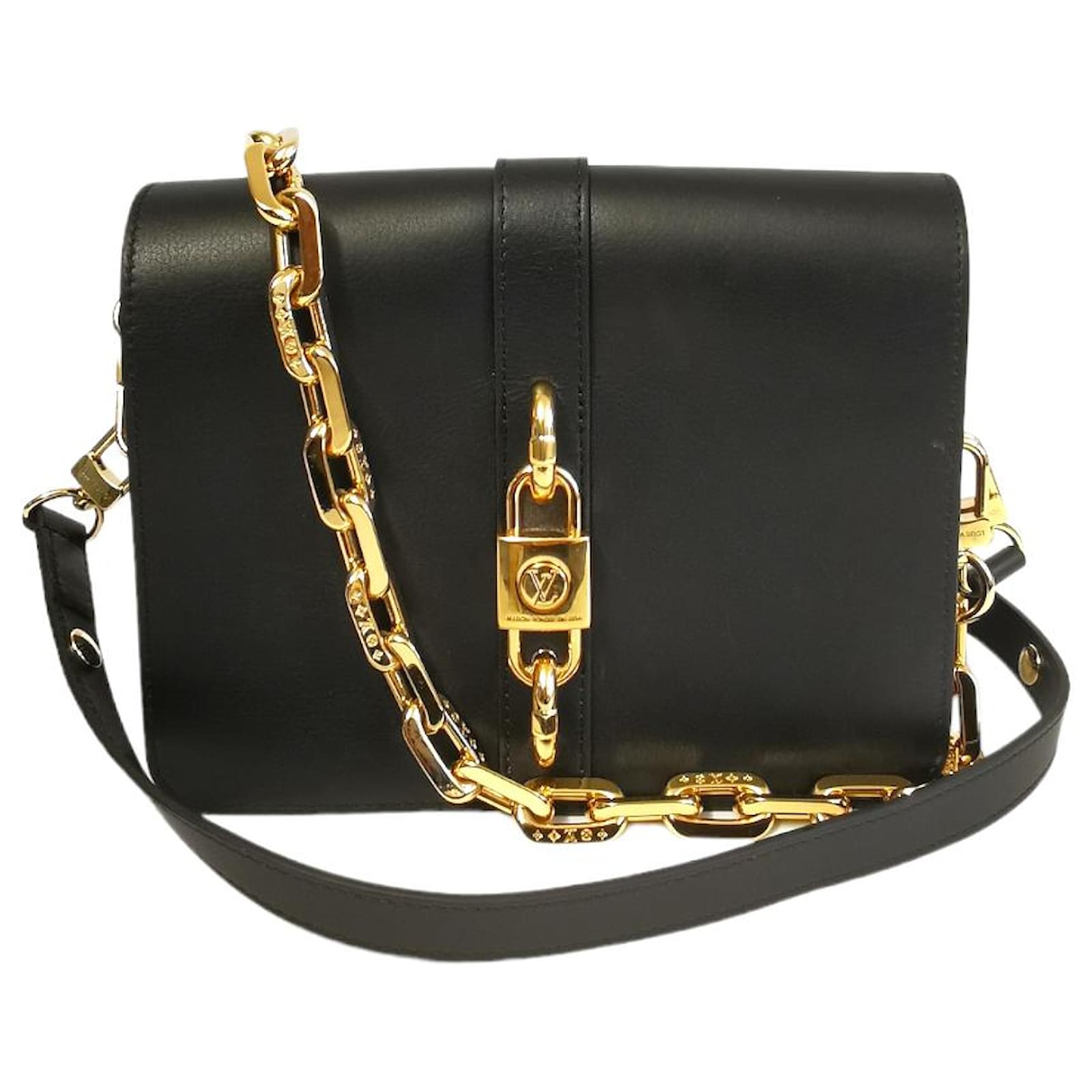 Louis Vuitton Rendez Vous Shoulder Bag Leather Black 12838519