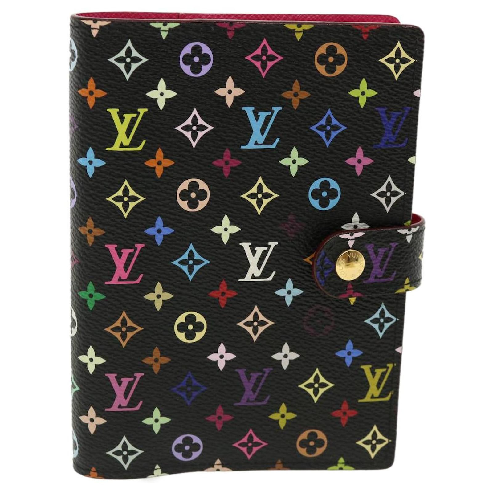 Louis Vuitton Agenda PM Black Cloth ref.302210 - Joli Closet