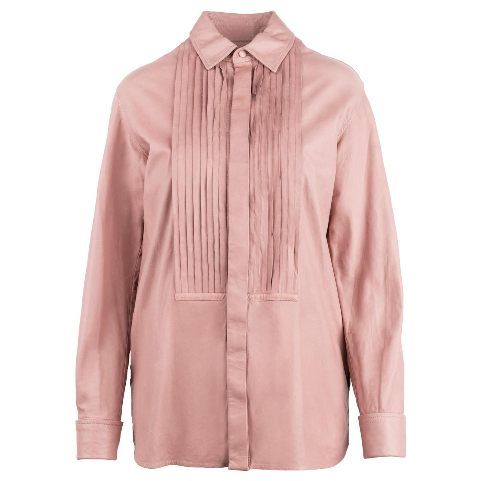 Tom Ford leather shirt Pink  - Joli Closet