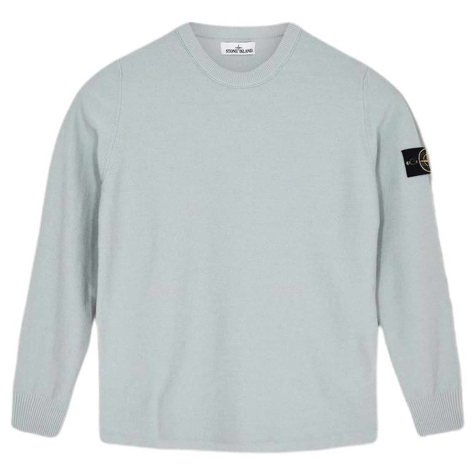 Stone Island Embroidered Compass-Point T-shirt Grey ref.702852