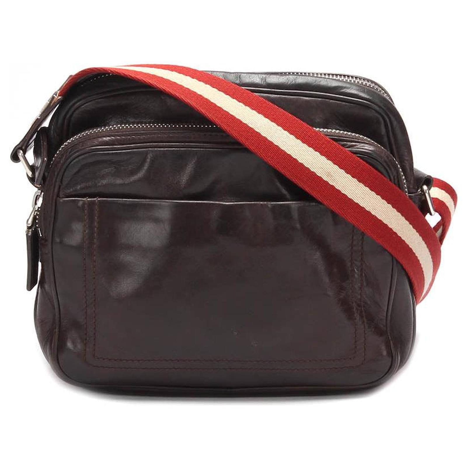 Bally High Point Leather Crossbody Bag