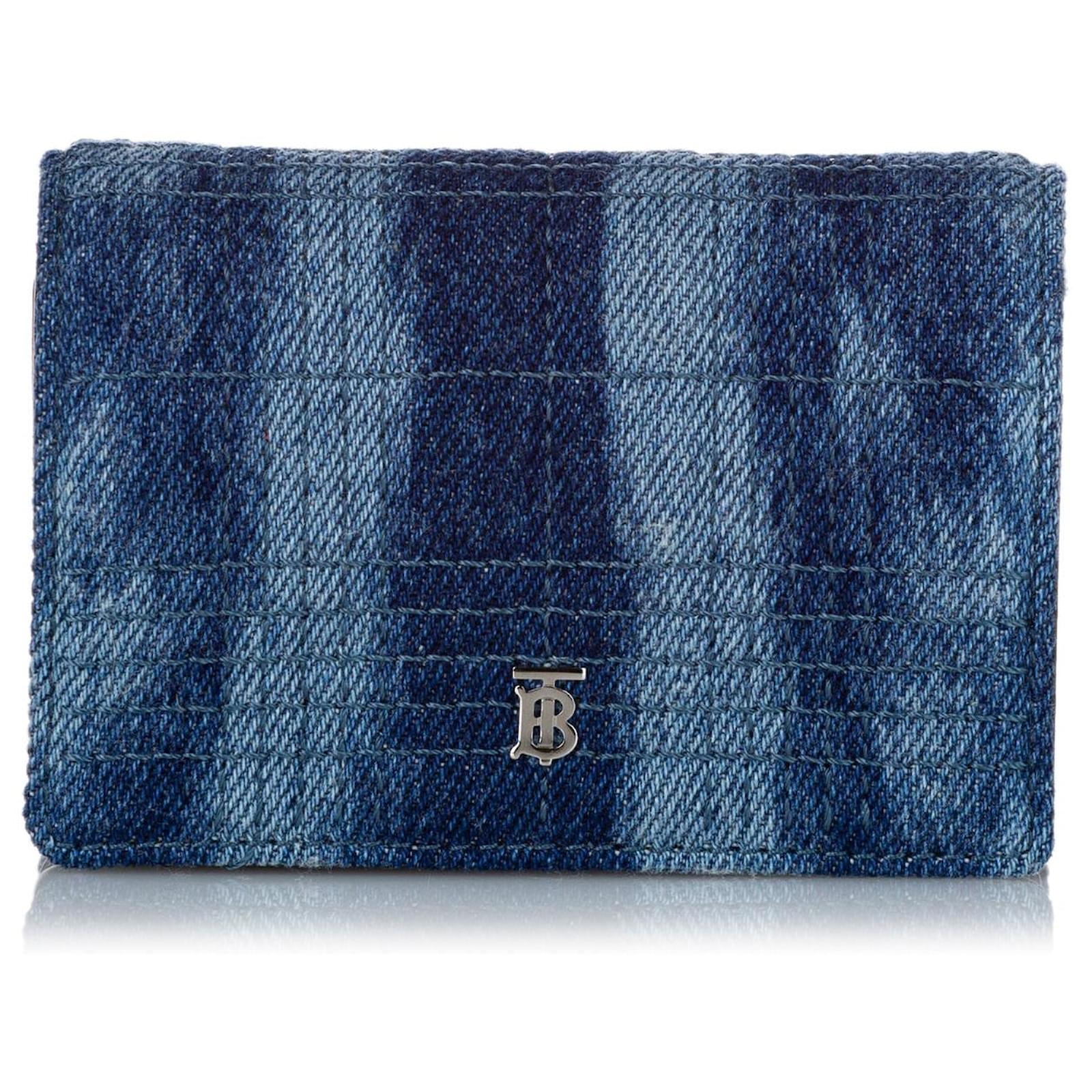 Burberry 2025 denim wallet