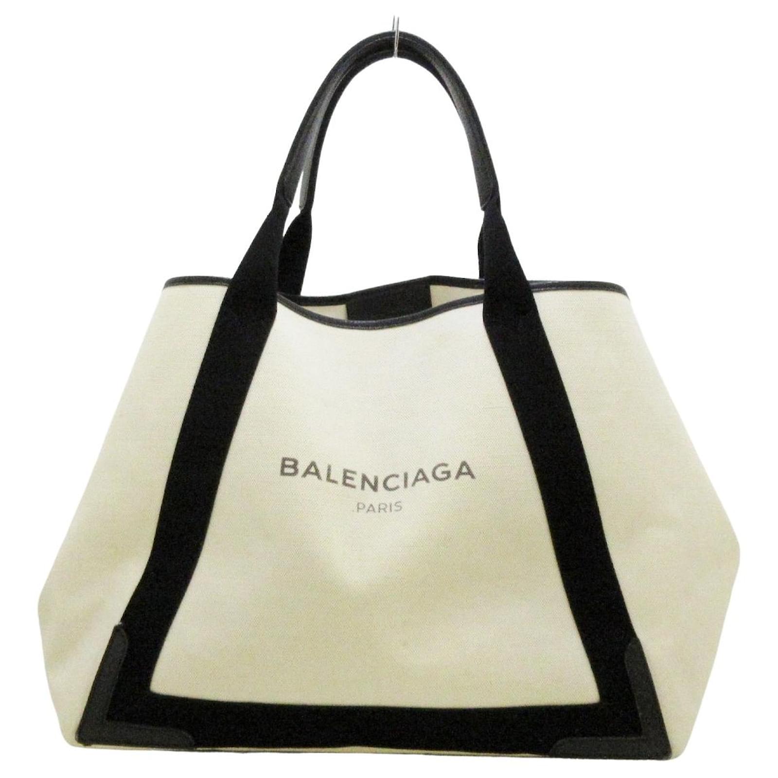 navy cabas balenciaga