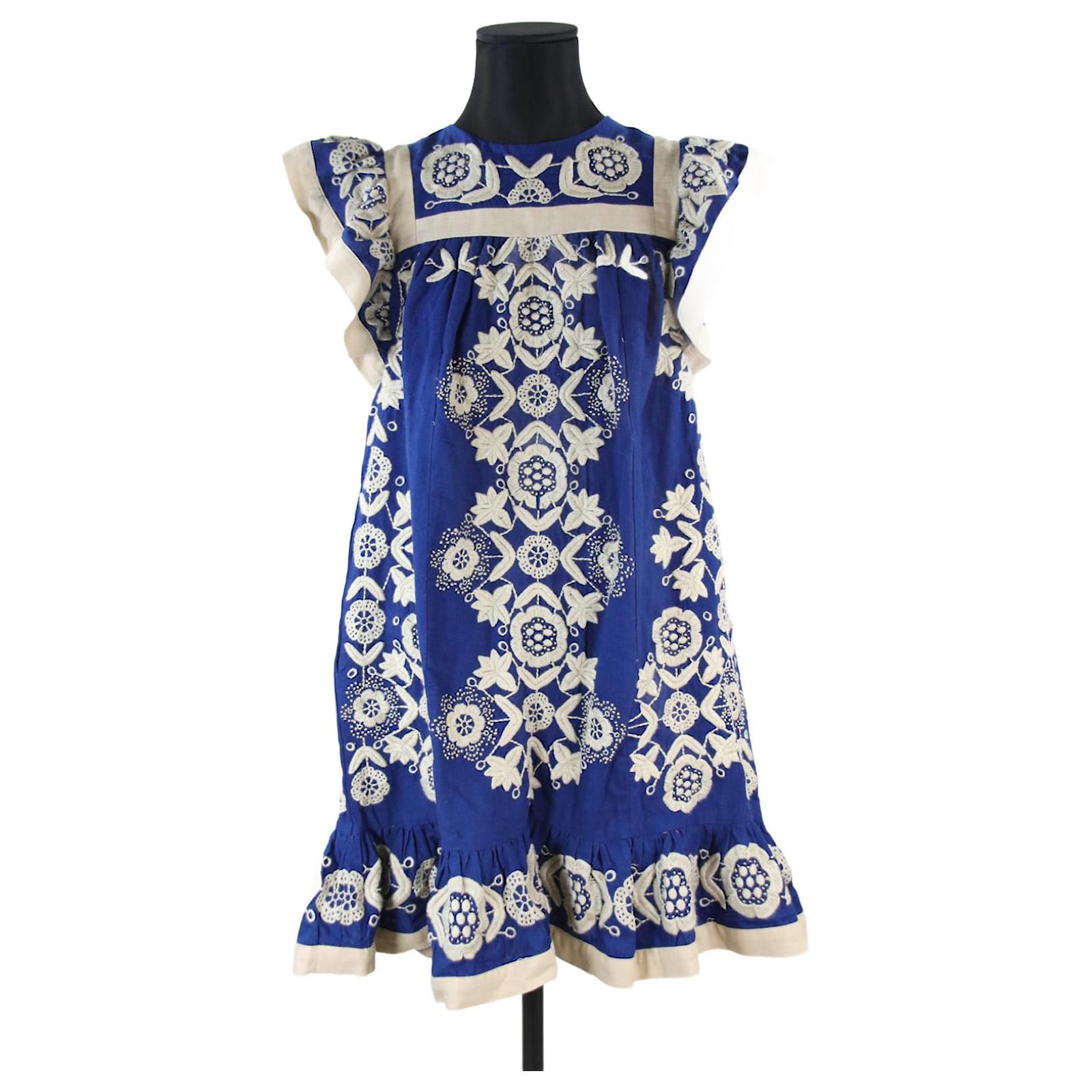 Sea New York dress 38 Blue Cotton ref.JC705679 (Sold) - Joli Closet