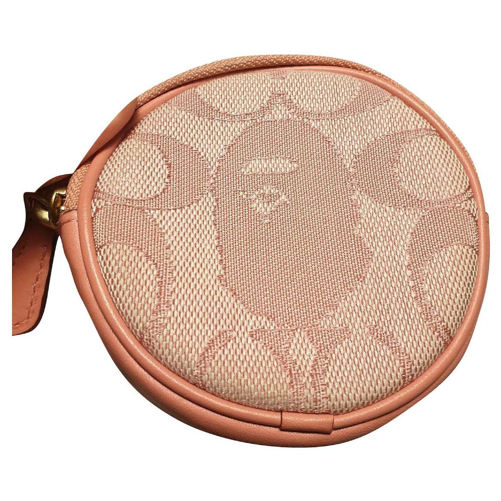 Portachiavi Portamonete Coach Coach Portachiavi Con Fiocco Rosa D