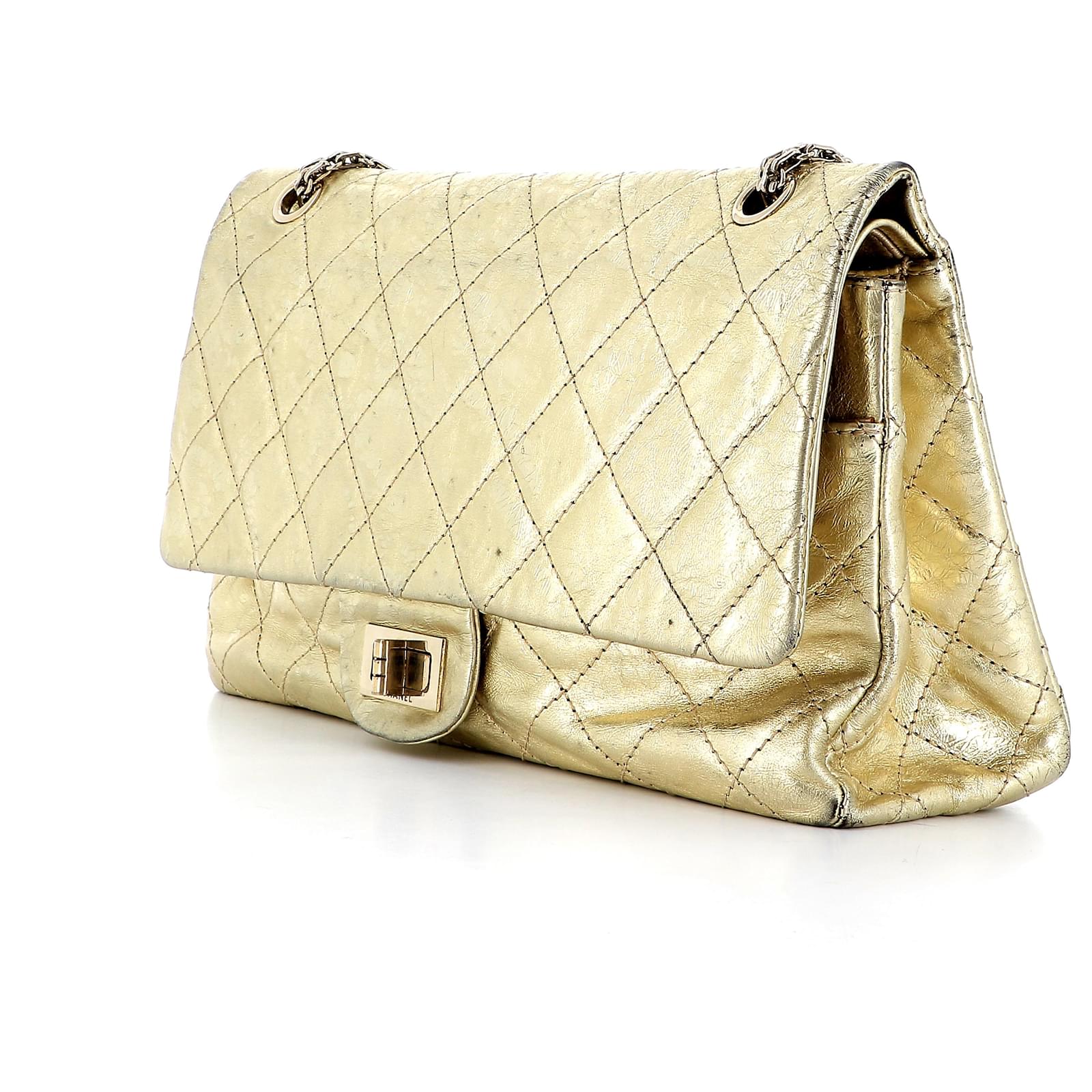 Chanel  Golden Leather  - Joli Closet