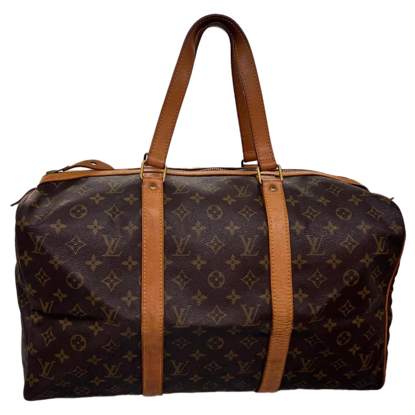 Louis Vuitton Monogram Sac Souple 45 Boston Bag M41624 LV Auth bs2628 Cloth  ref.707634 - Joli Closet