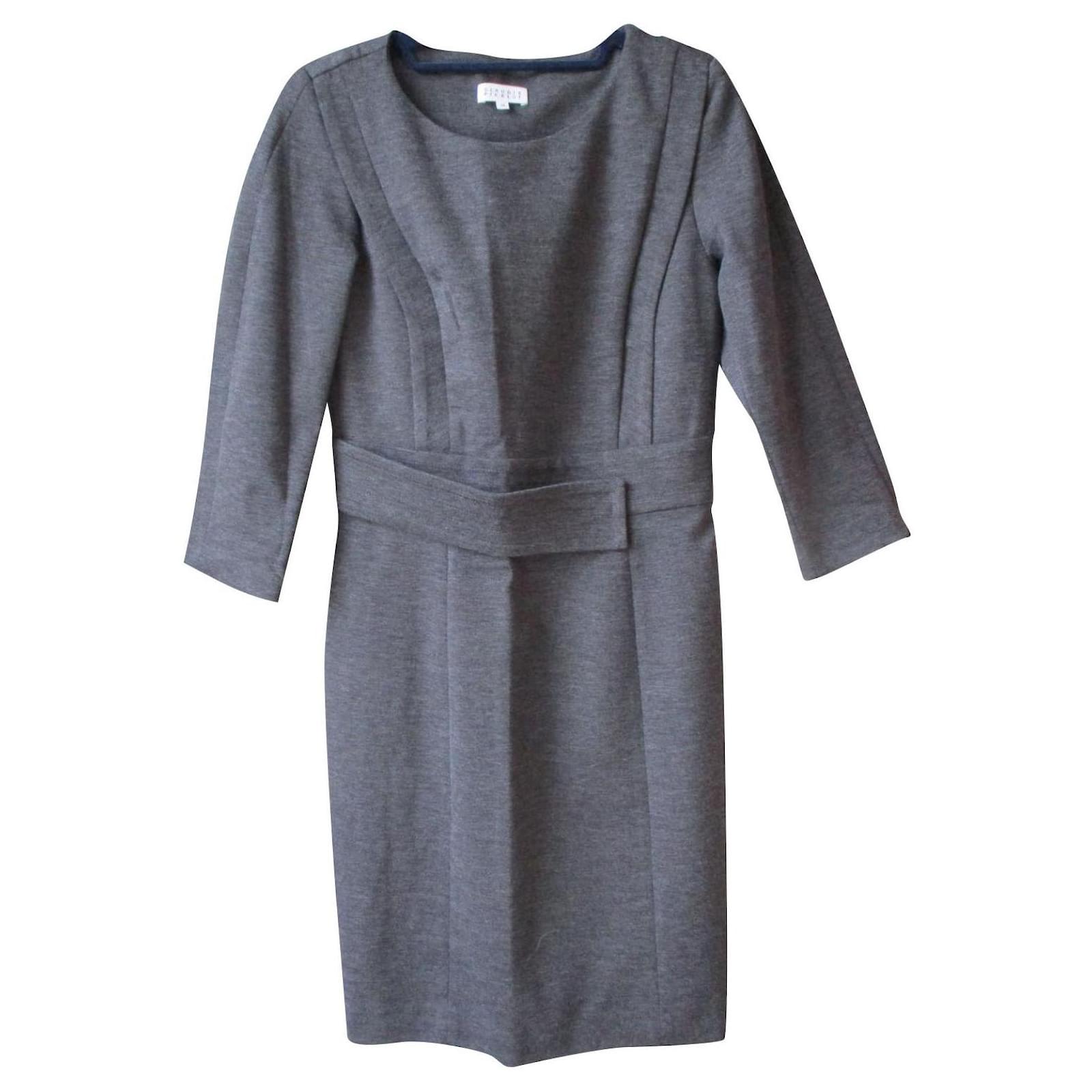 Claudie Pierlot Dresses Dark grey Polyester ref.707787 - Joli Closet