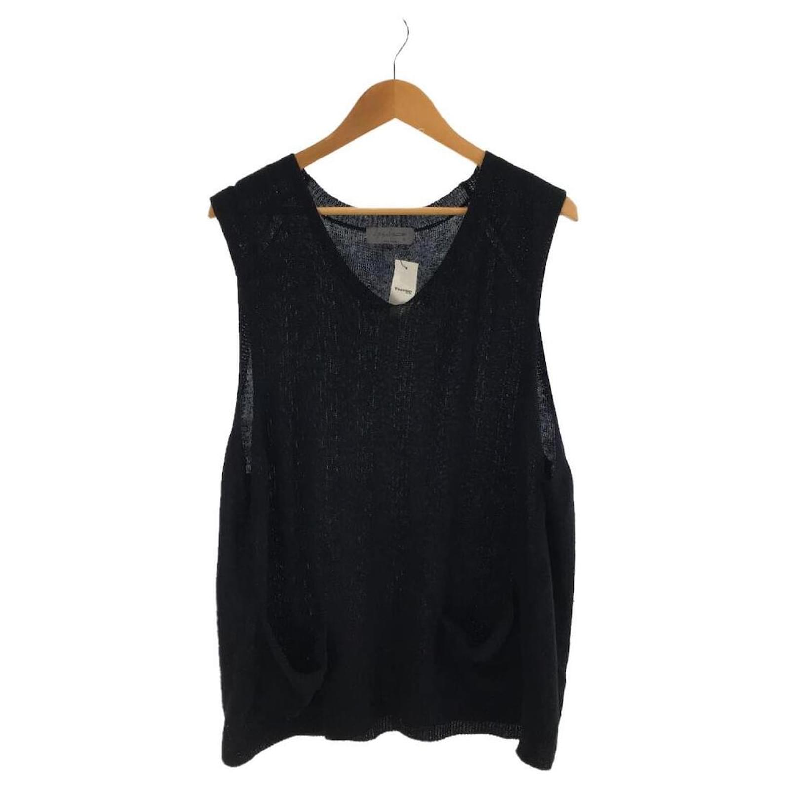 トップス Yohji Yamamoto Linen Pocket Knit Yohji Yamamoto Linen Pocket Knit