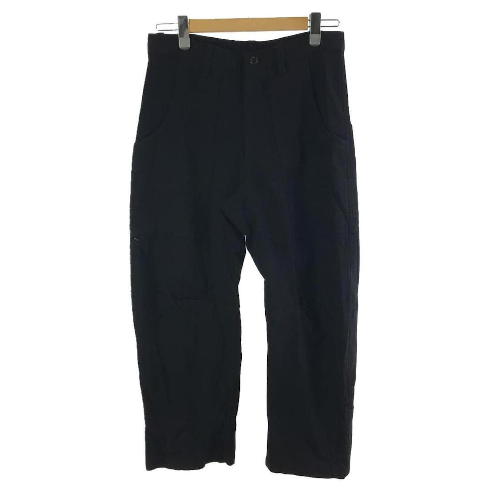 Yohji Yamamoto * Y's Cargo pants Black Wool ref.708098 - Joli Closet