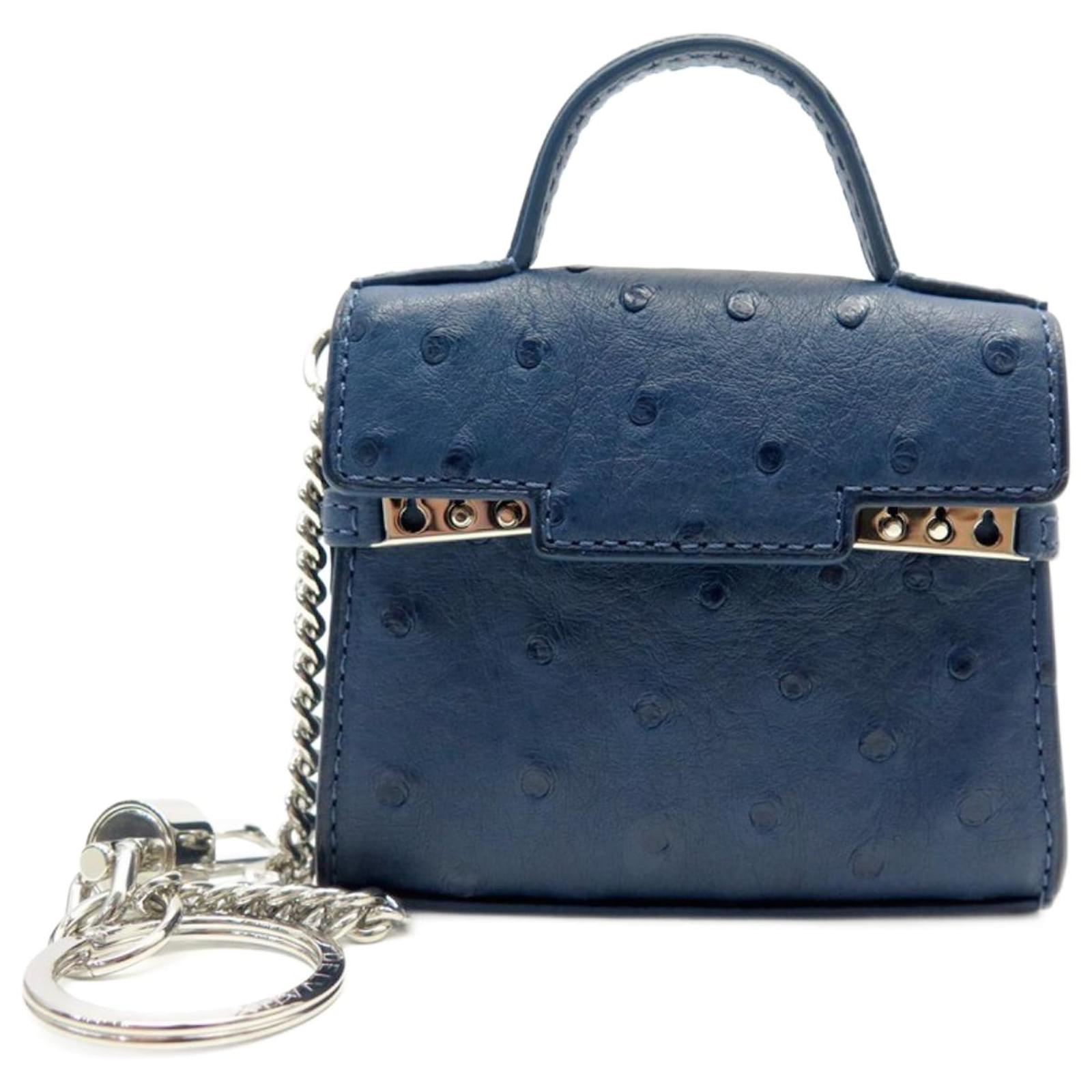 NINE JEWEL DA DELVAUX MADAME CHARM BORSA STORM PORTACHIAVI IN - Main Image