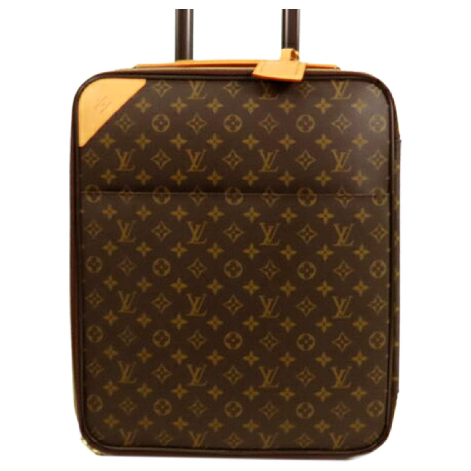 Louis Vuitton Brown Monogram Pegase 45 Cloth ref.913489 - Joli Closet