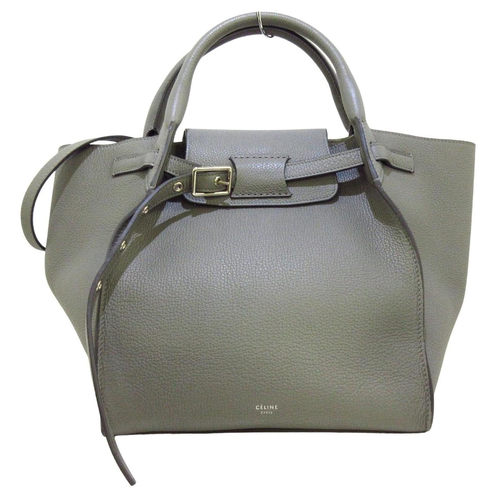 Céline Big Bag Grey Leather ref.709497 - Joli Closet