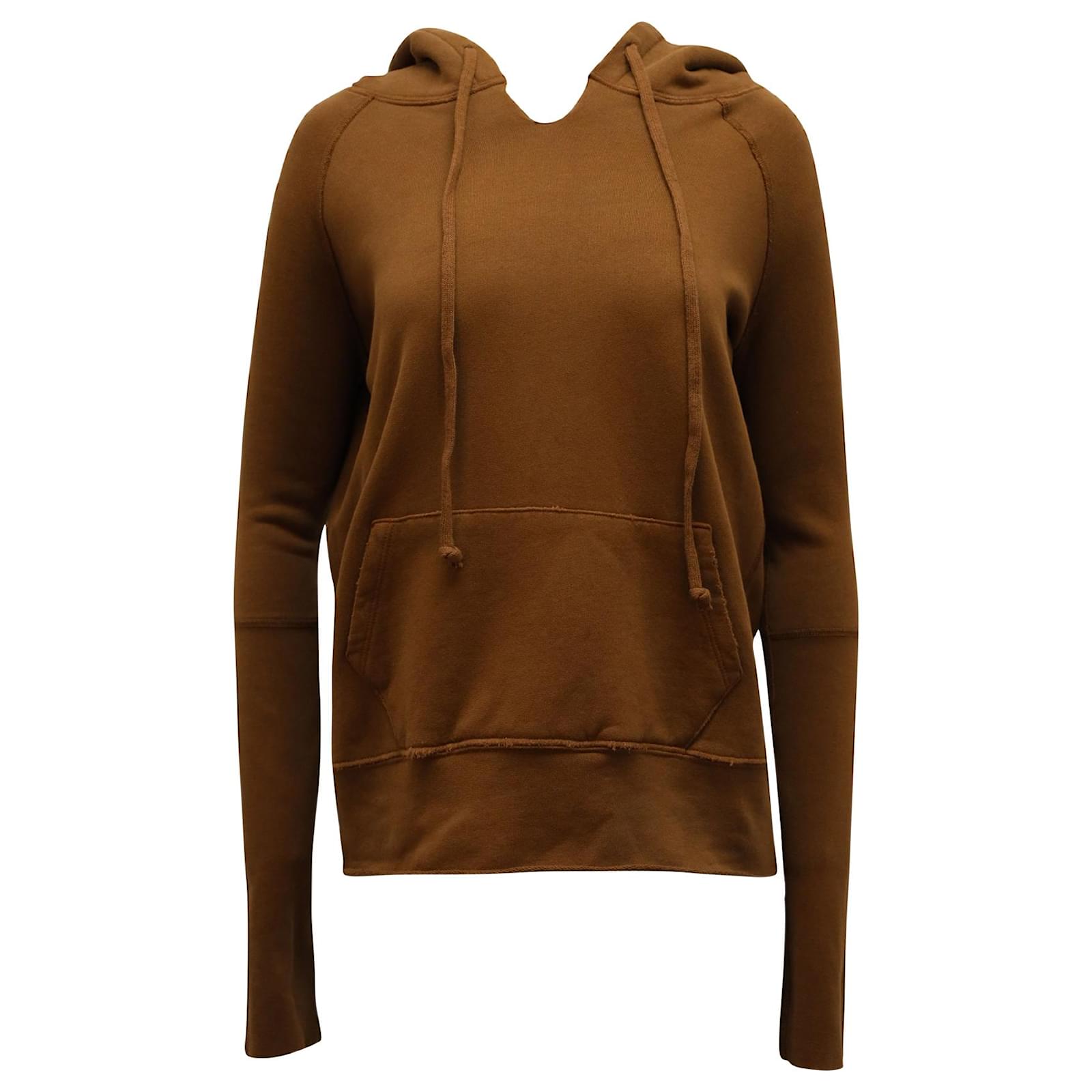 Nili Lotan Janie Hoodie in Brown Cotton ref.709625 - Joli Closet