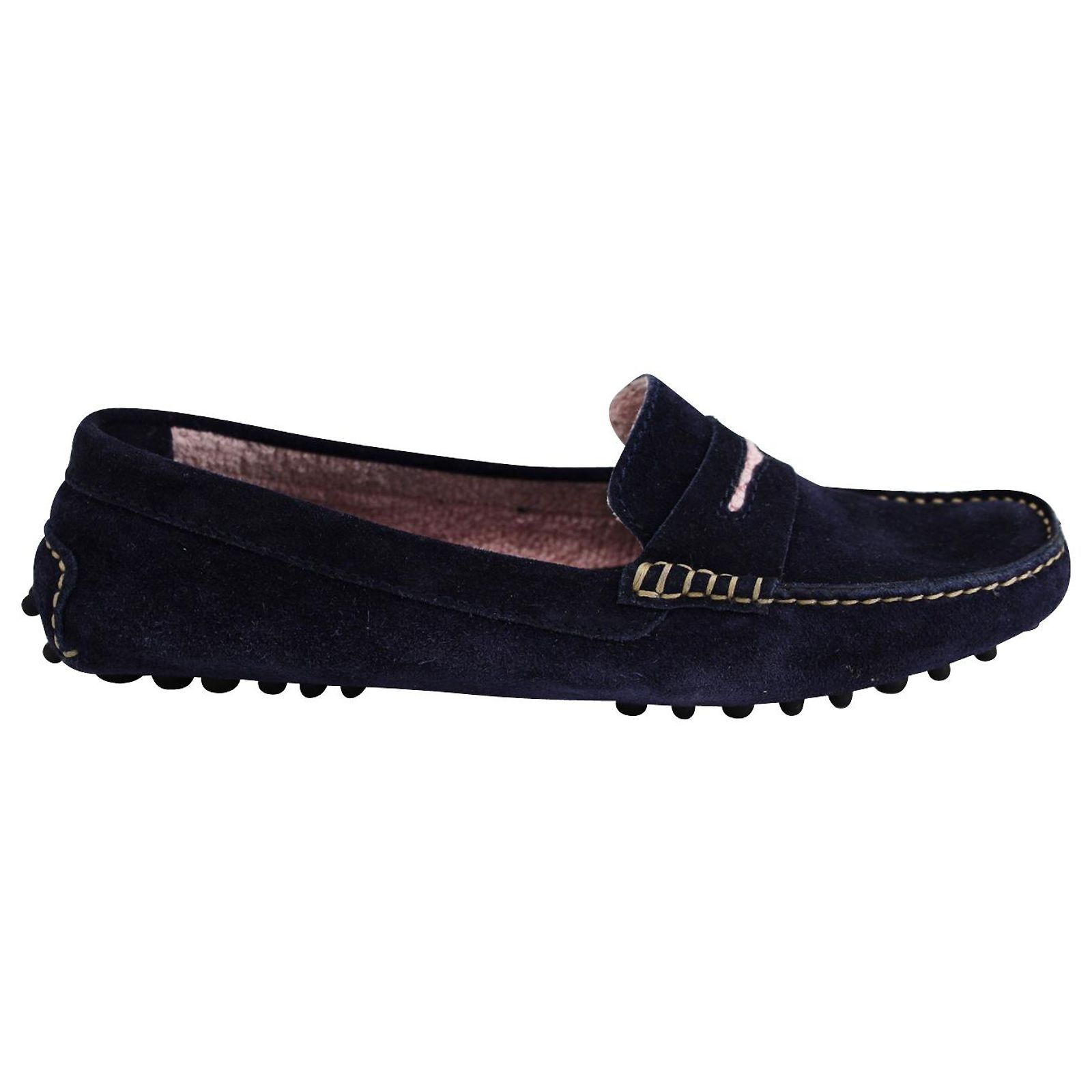 Mocassins De Conduite MANOLO BLAHNIK FORD En Daim Noir - Flats (Talon Plat) - Neufs Sans Boîte - Taille 36.5/4
