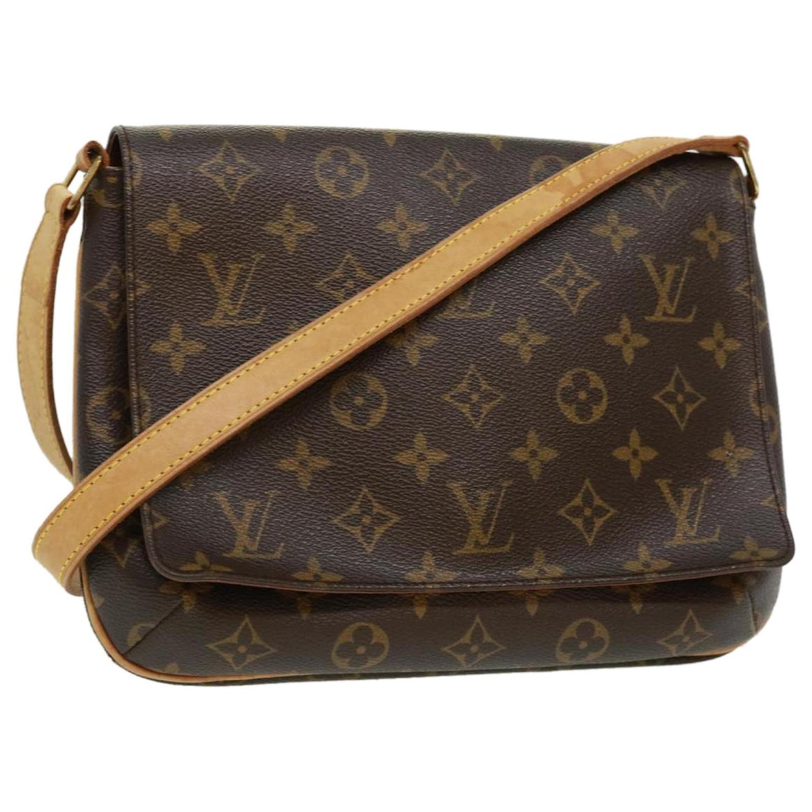 Louis Vuitton Musette Tango Brown Cloth ref.709978 - Joli Closet