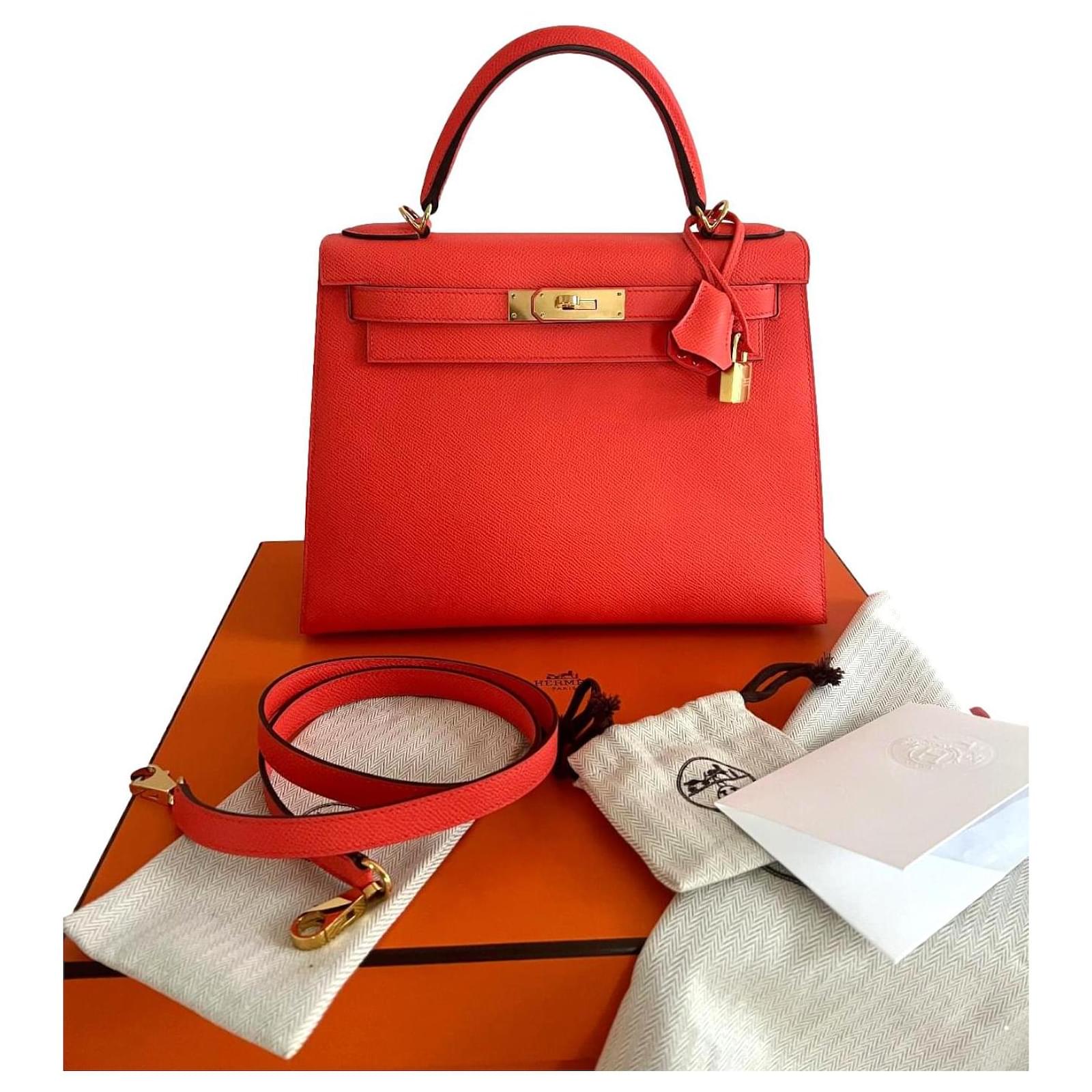 Hermès Kelly 28 Bag Rose Jaipur Epsom Leather - Gold Hardware