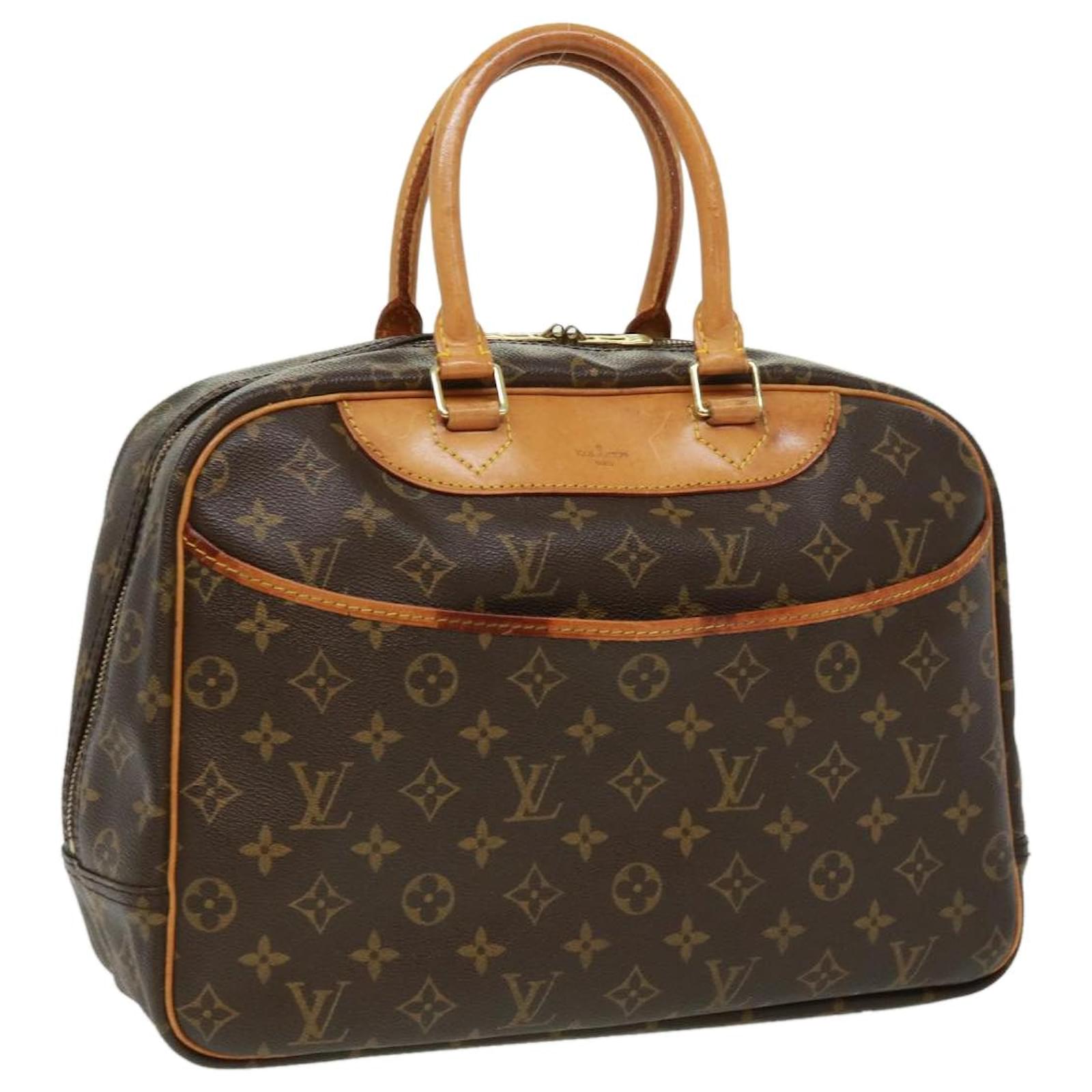 LOUIS VUITTON Monogram Deauville Hand Bag M47270 LV Auth jk2896 Cloth  ref.710189 - Joli Closet