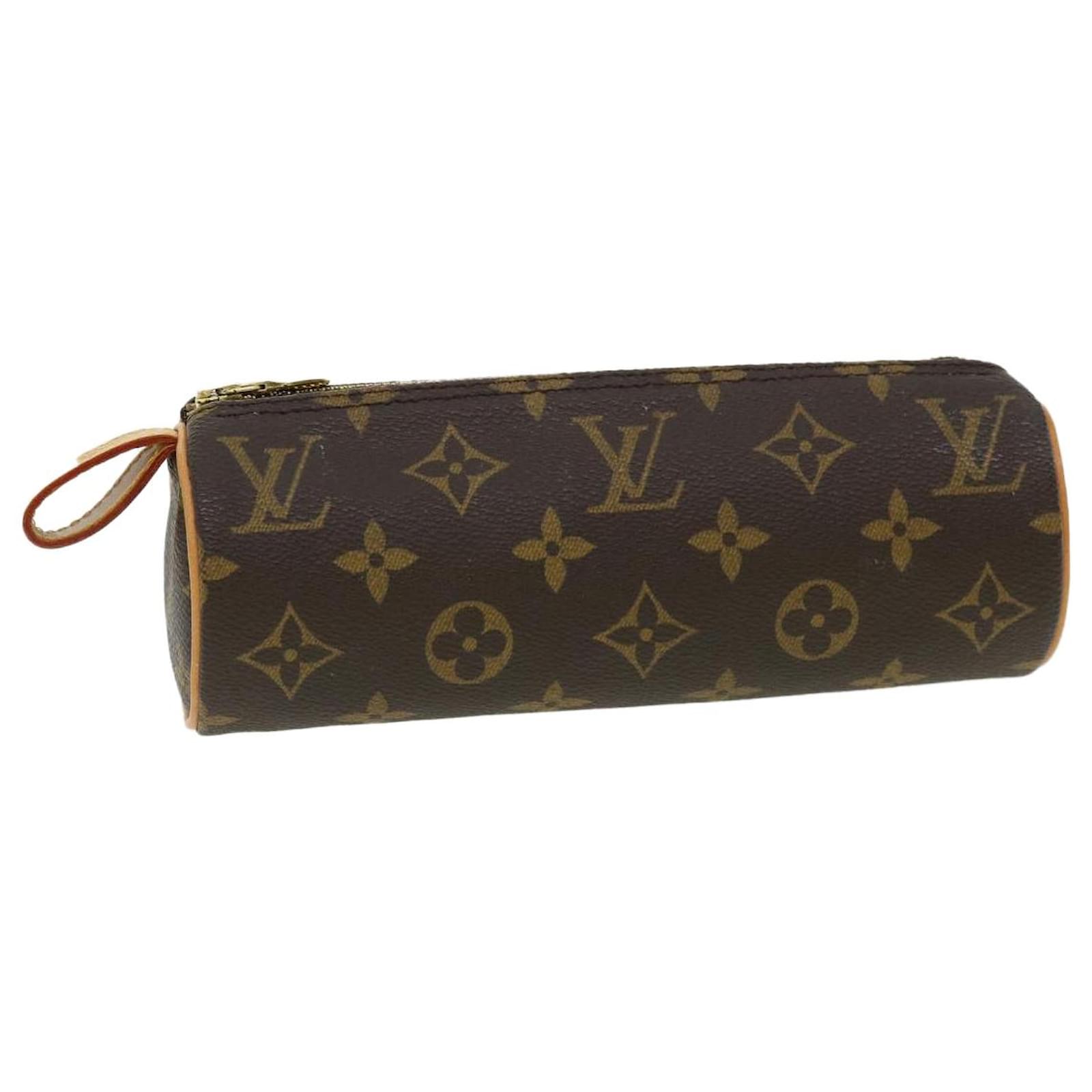 LOUIS VUITTON Monogram Pochette Homme Clutch Bag M51795 LV Auth ac1513